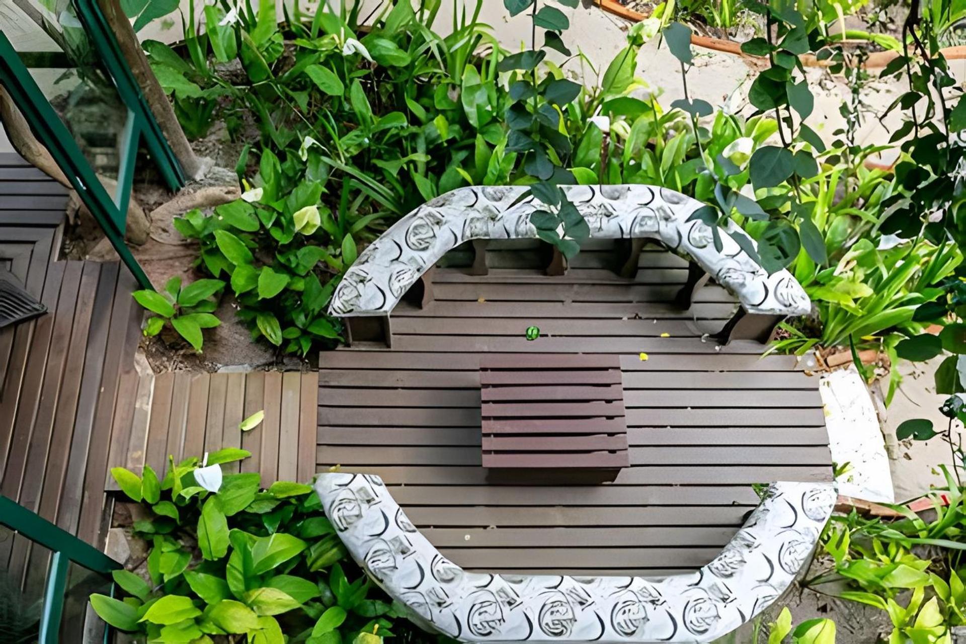 Estúdios 350m da praia e centro de Canasvieiras - Auto check-in - Jardins e e gazebos para relaxar - RESIDENCIAL AVÓ ISAURA