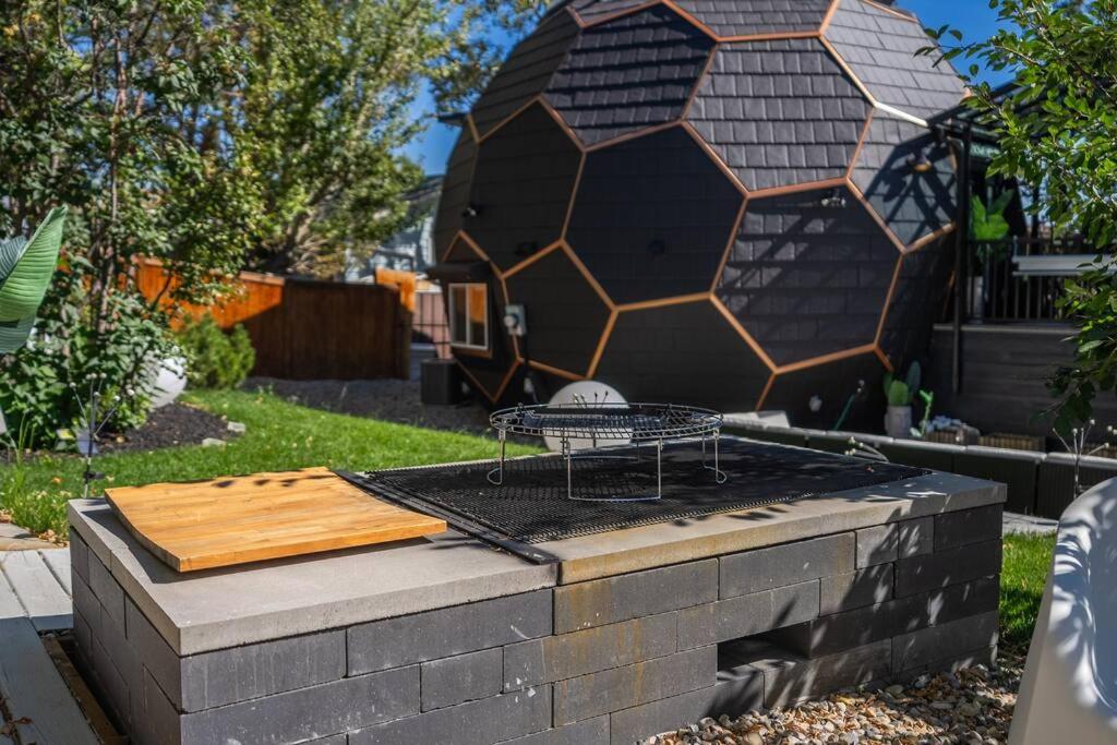 Dome House YYC, Iconic, Luxury, Backyard Oasis