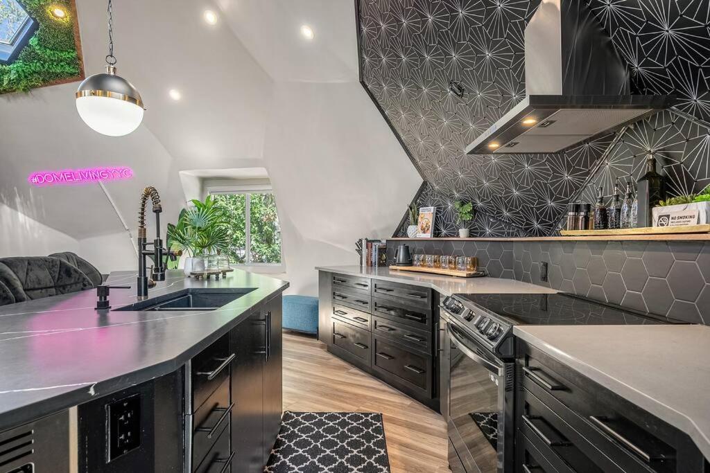 Dome House YYC, Iconic, Luxury, Backyard Oasis