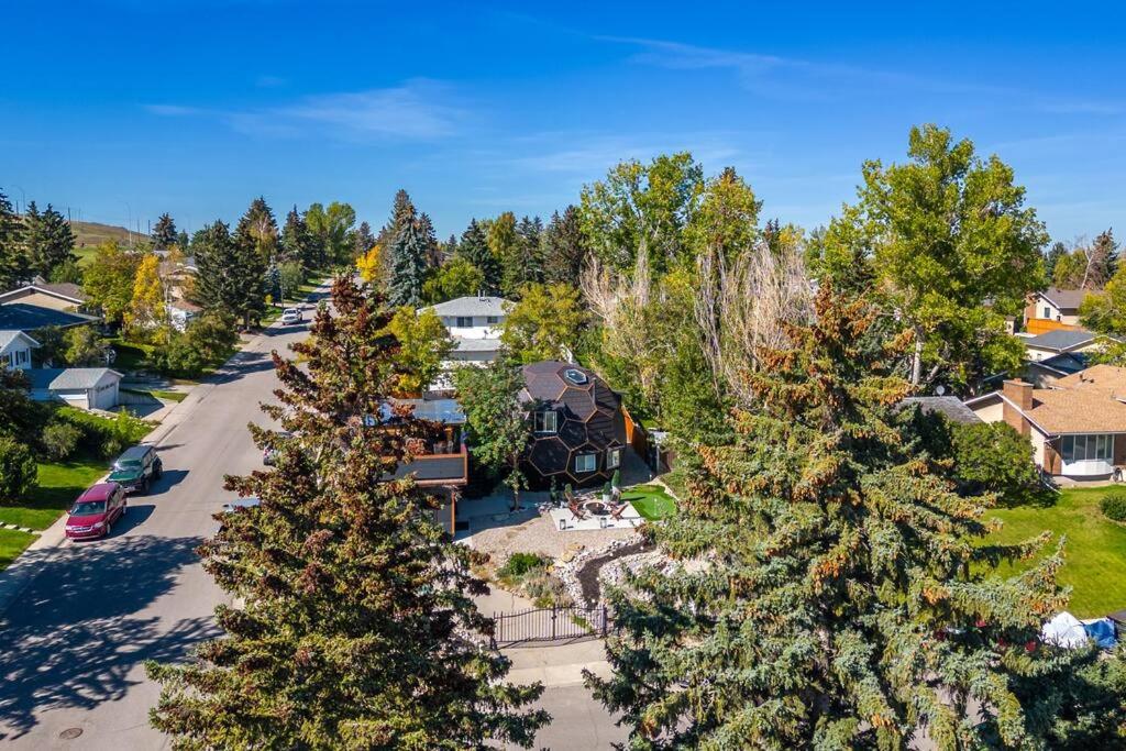 Dome House YYC, Iconic, Luxury, Backyard Oasis