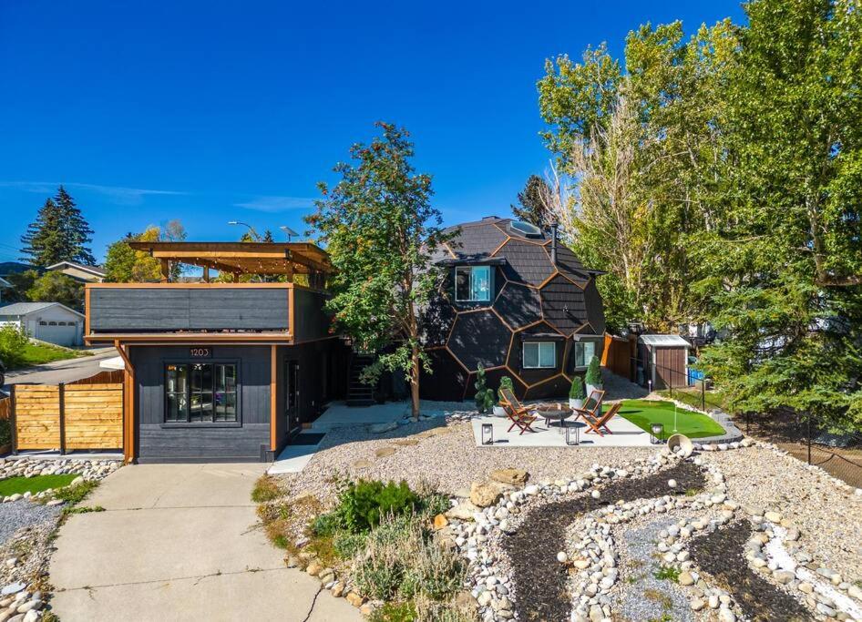 Dome House YYC, Iconic, Luxury, Backyard Oasis