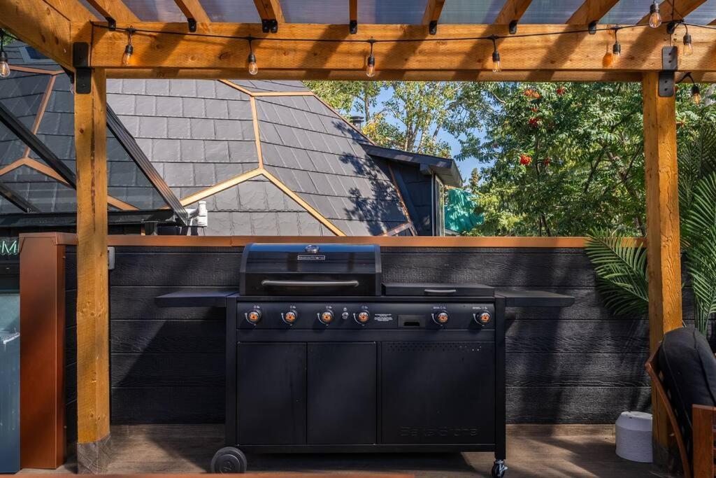 Dome House YYC, Iconic, Luxury, Backyard Oasis