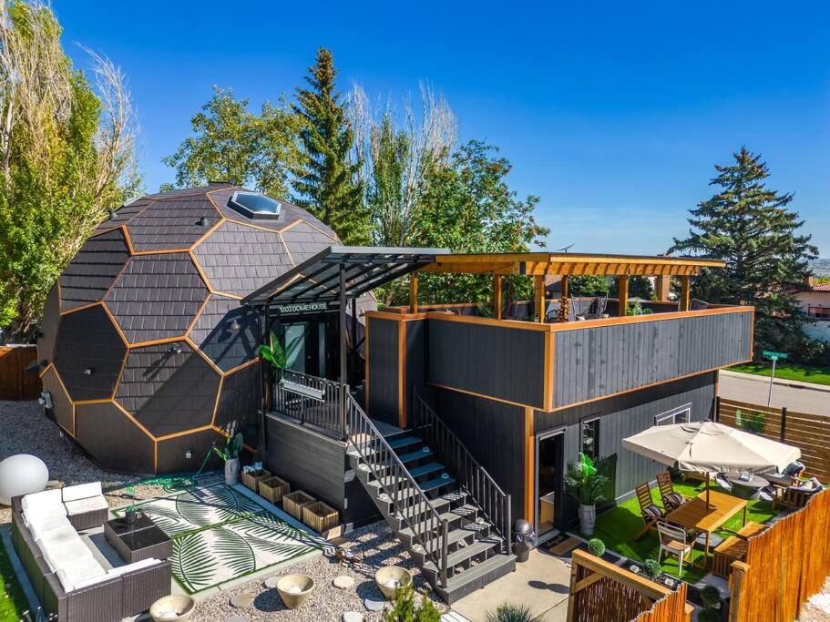 Dome House YYC, Iconic, Luxury, Backyard Oasis
