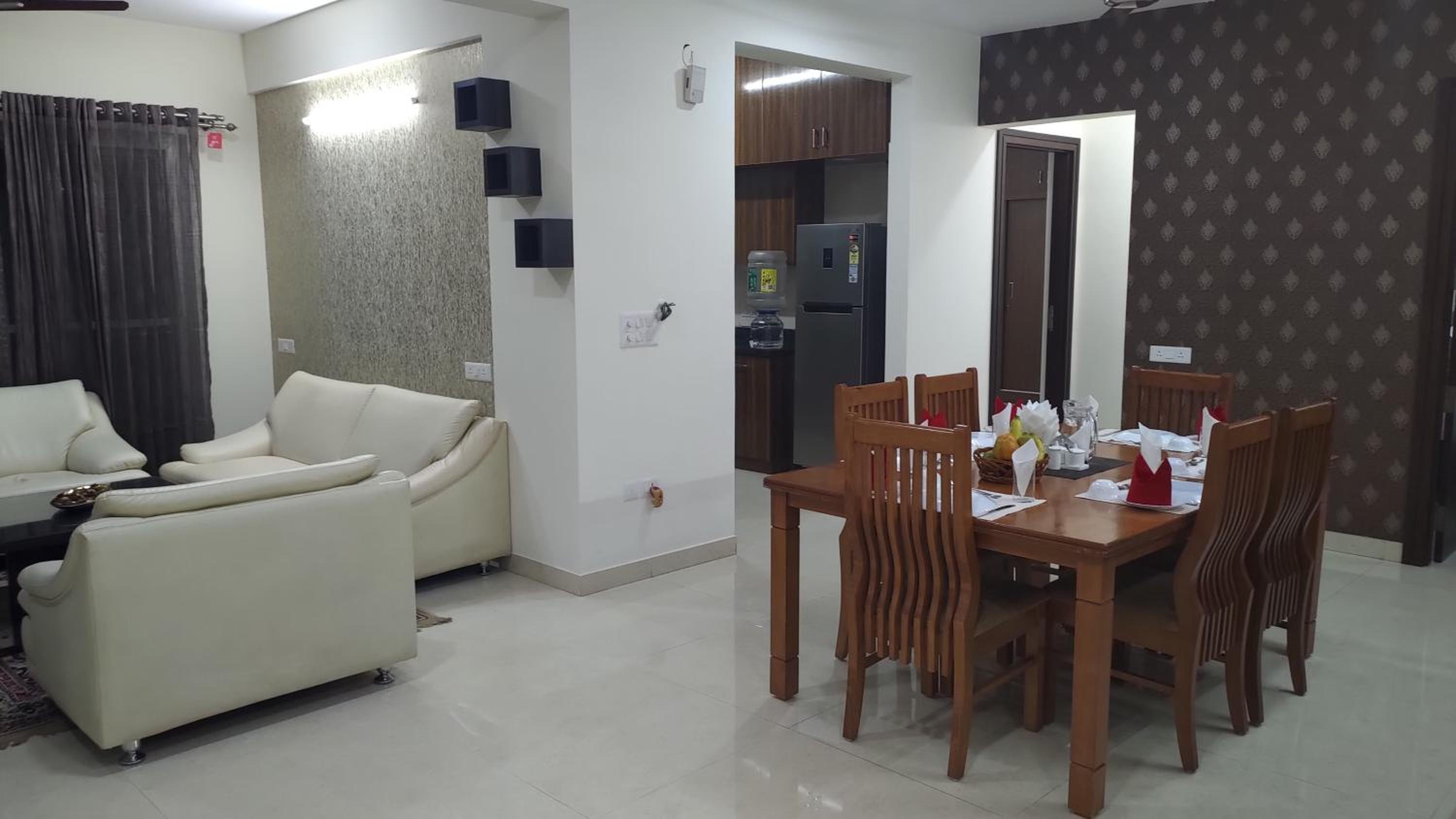 Entire 3 BHK Corporate Service Apartment Manyata Tech Park Hebbal