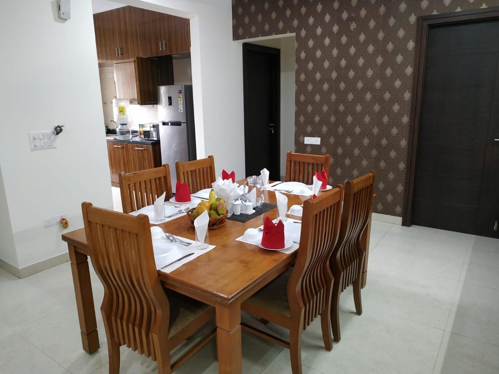 Entire 3 BHK Corporate Service Apartment Manyata Tech Park Hebbal