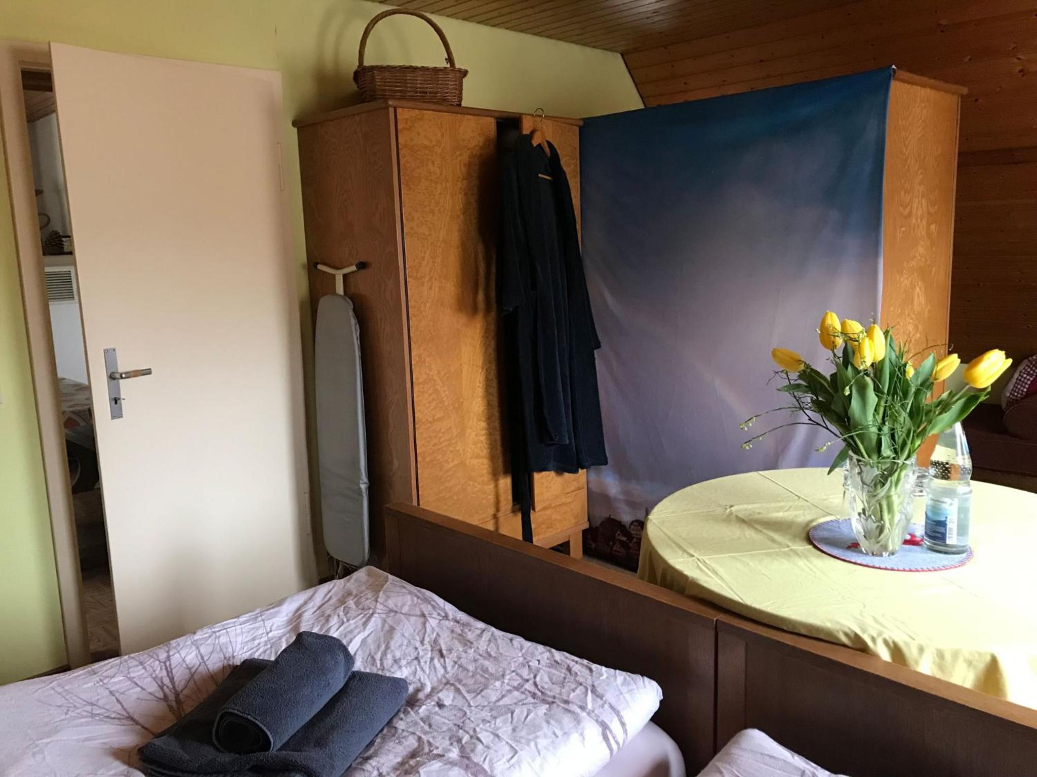 Retro Ferienwohnung mit Schlossblick im Nordschwarzwald