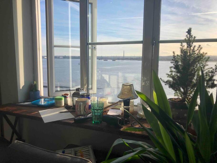 Lovely riverside flat view 5