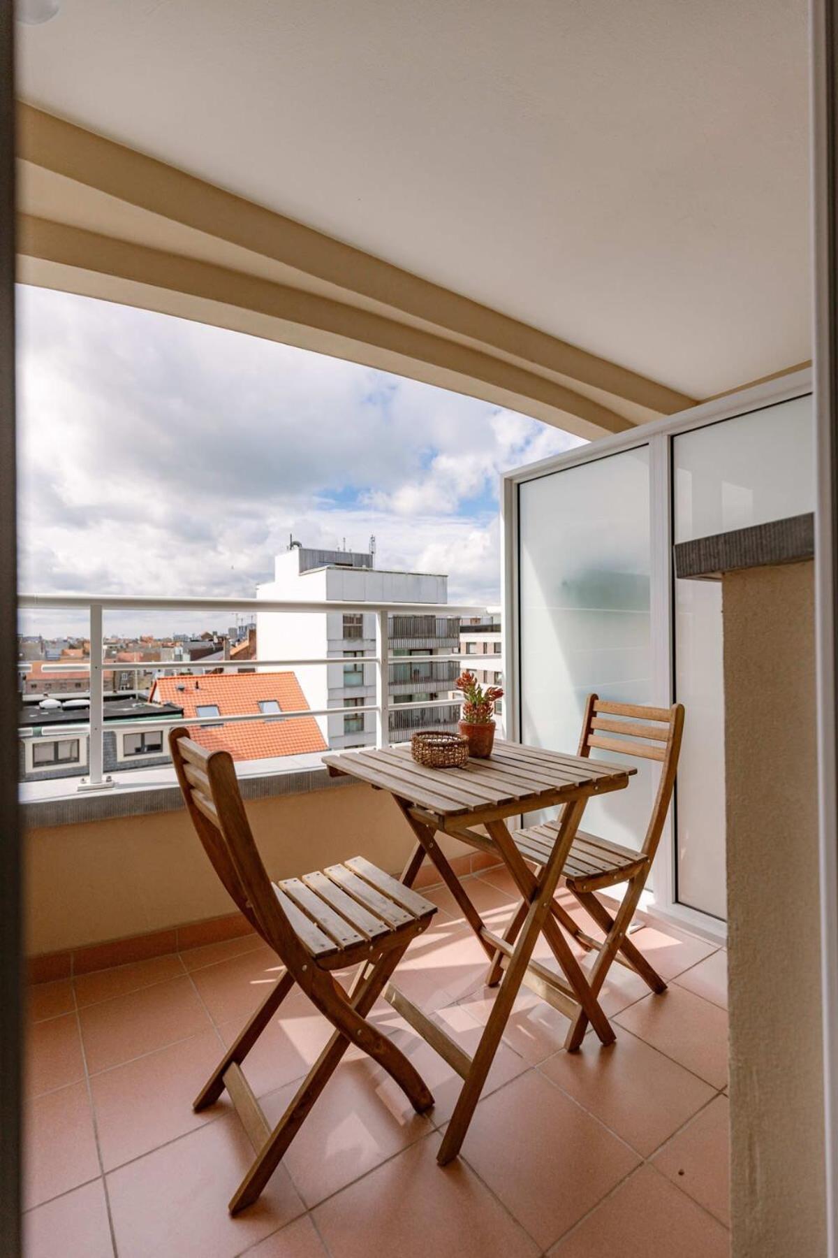 Trendy appartement dicht bij de kust