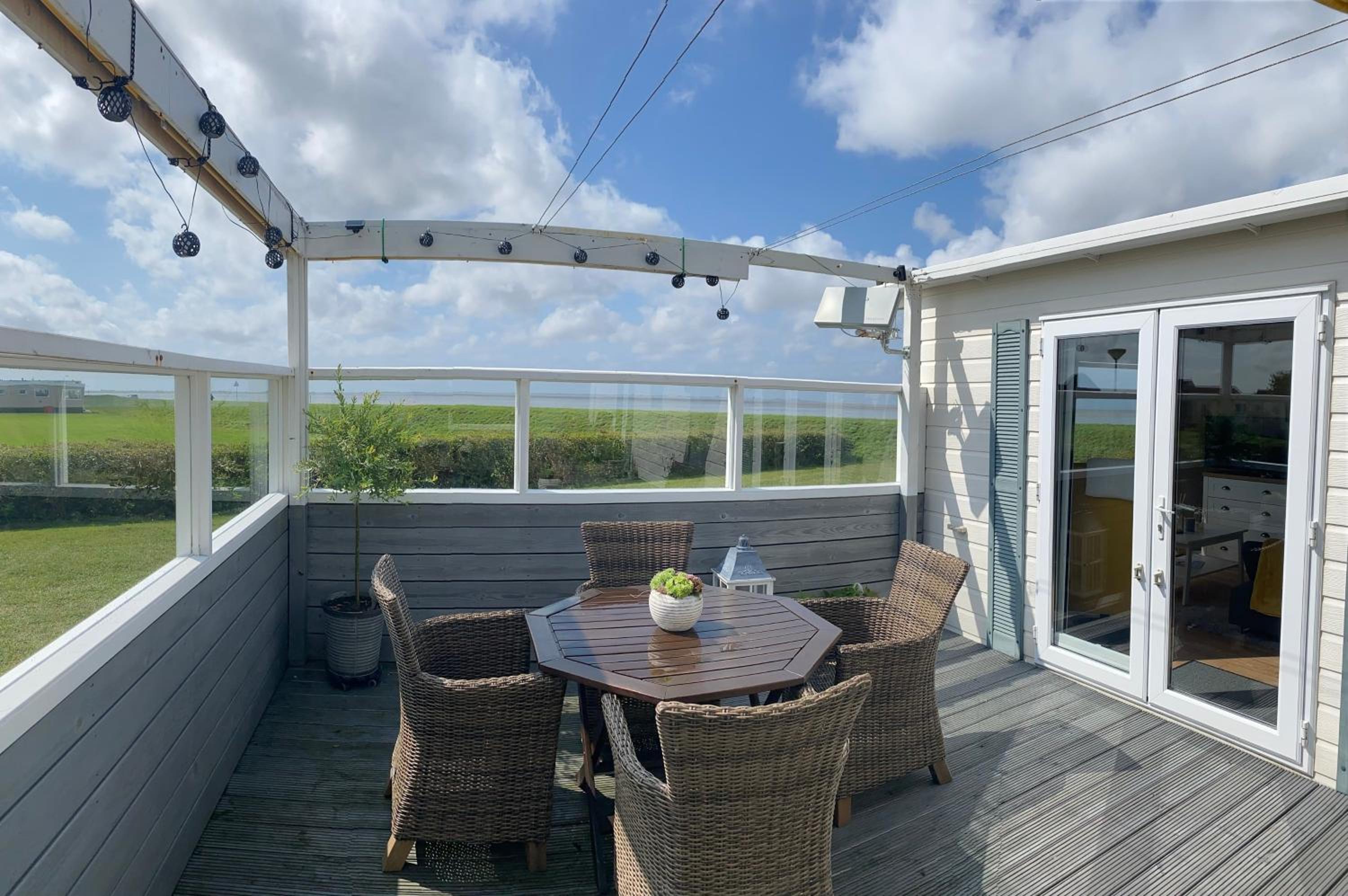 Traumblick Nr 3 aufs Wattenmeer Blick bis nach Texel view 5