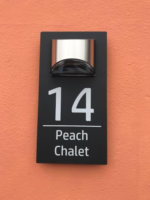 Peach Chalet Sandown Bay view 3