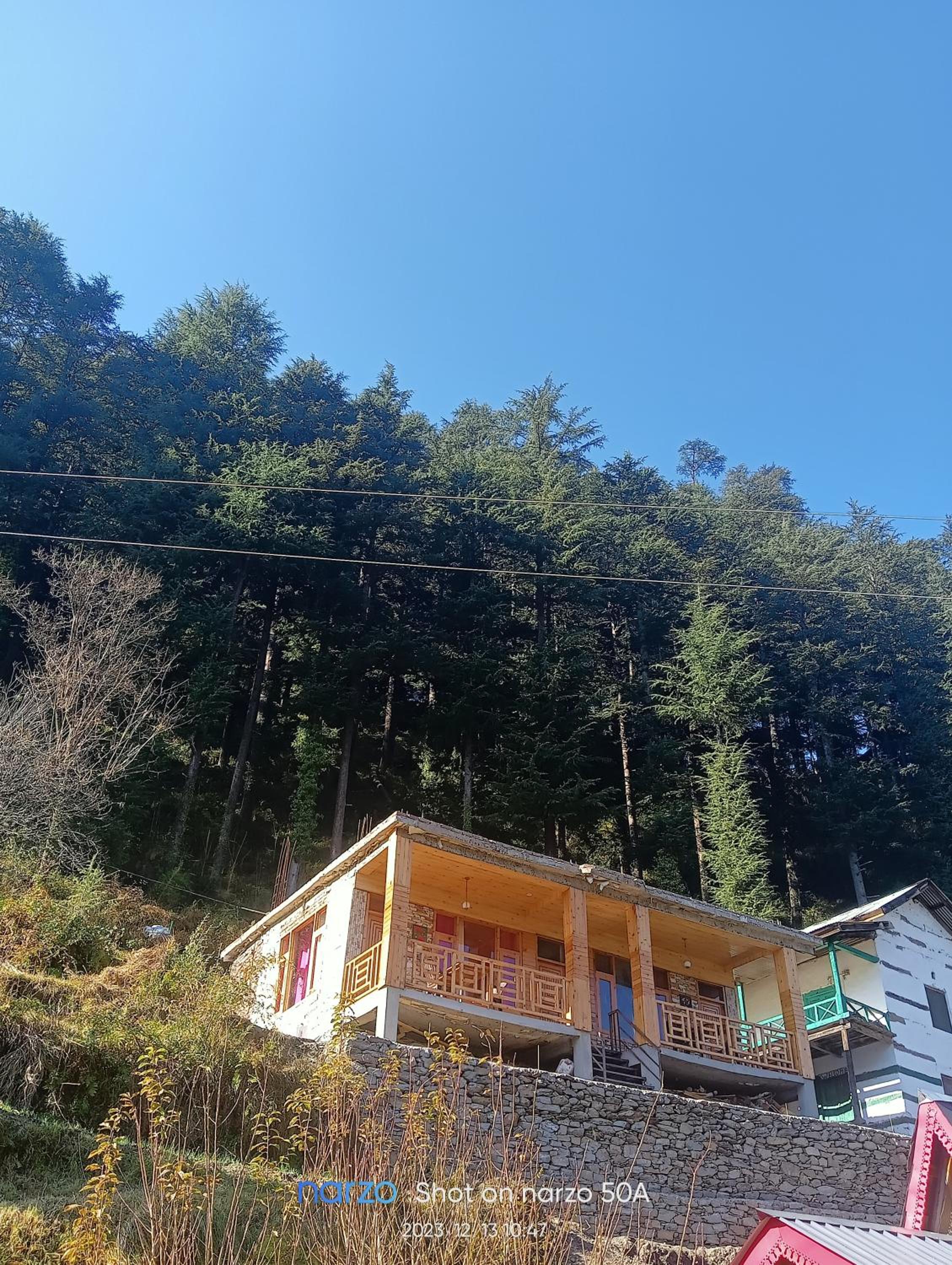 BESTIE WOODEN COTTAGE JIBHI view 2