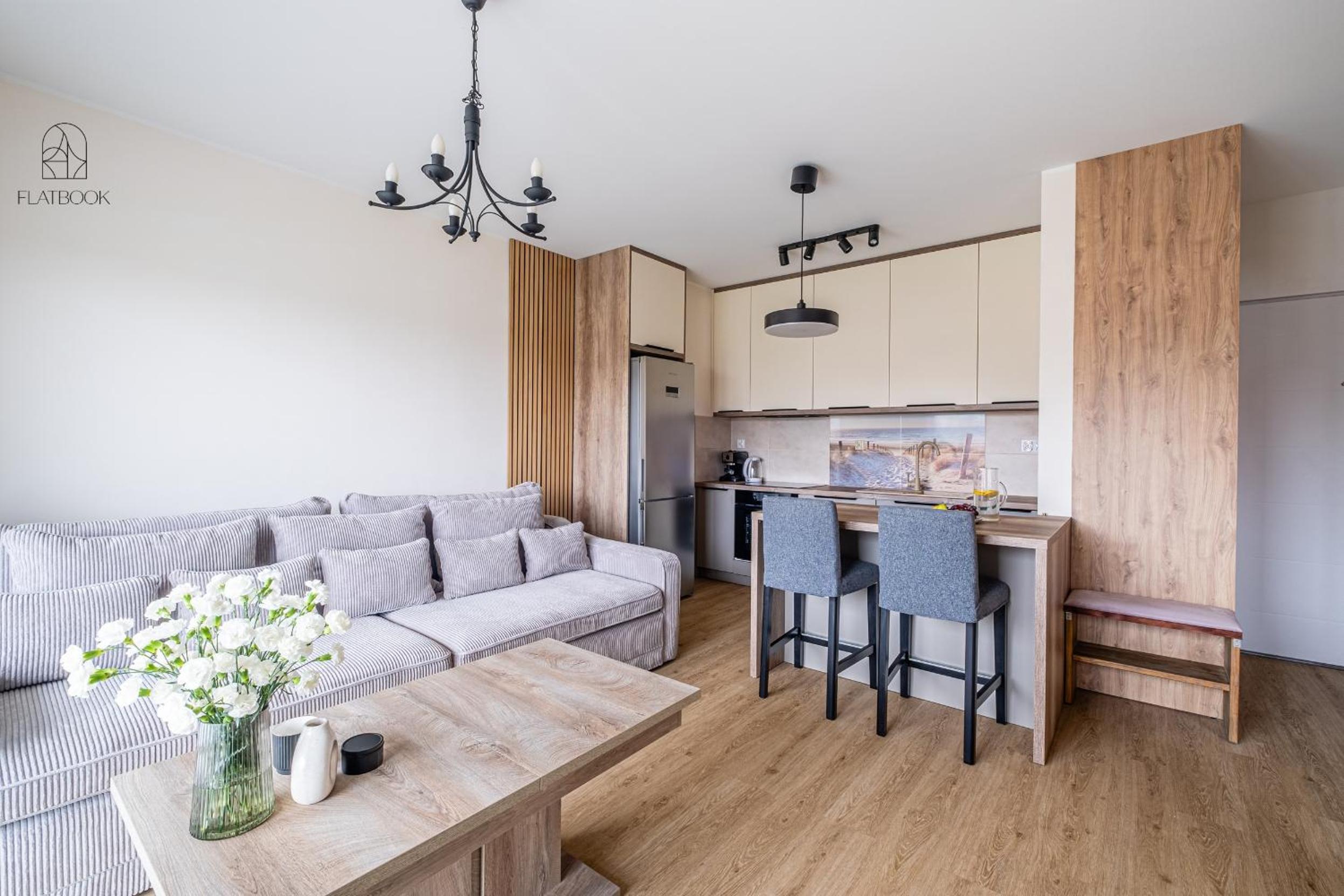 Flatbook Apartamenty - Sztutowo Baltic Twins z Parkingiem