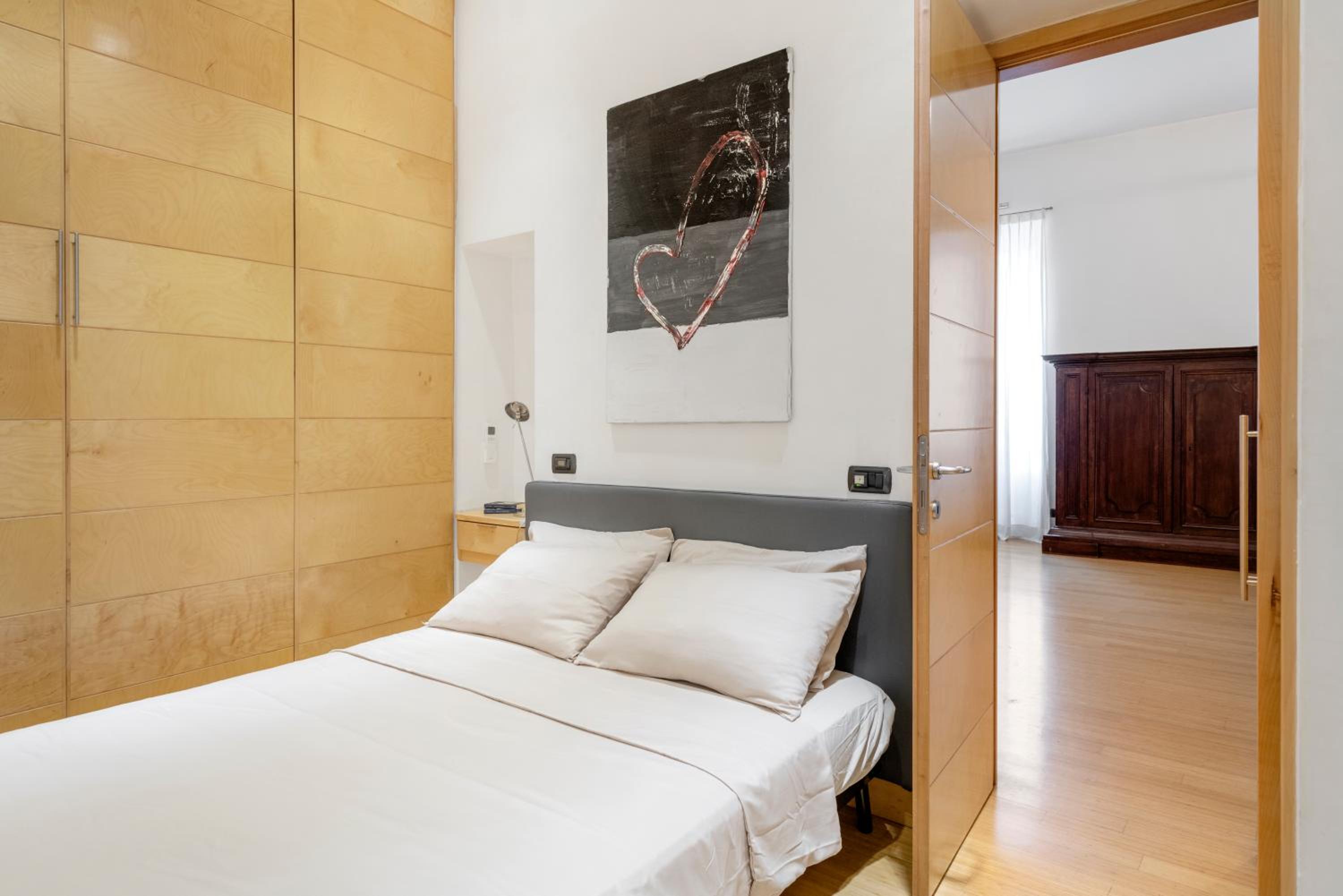 Beige luxury apartment Rome