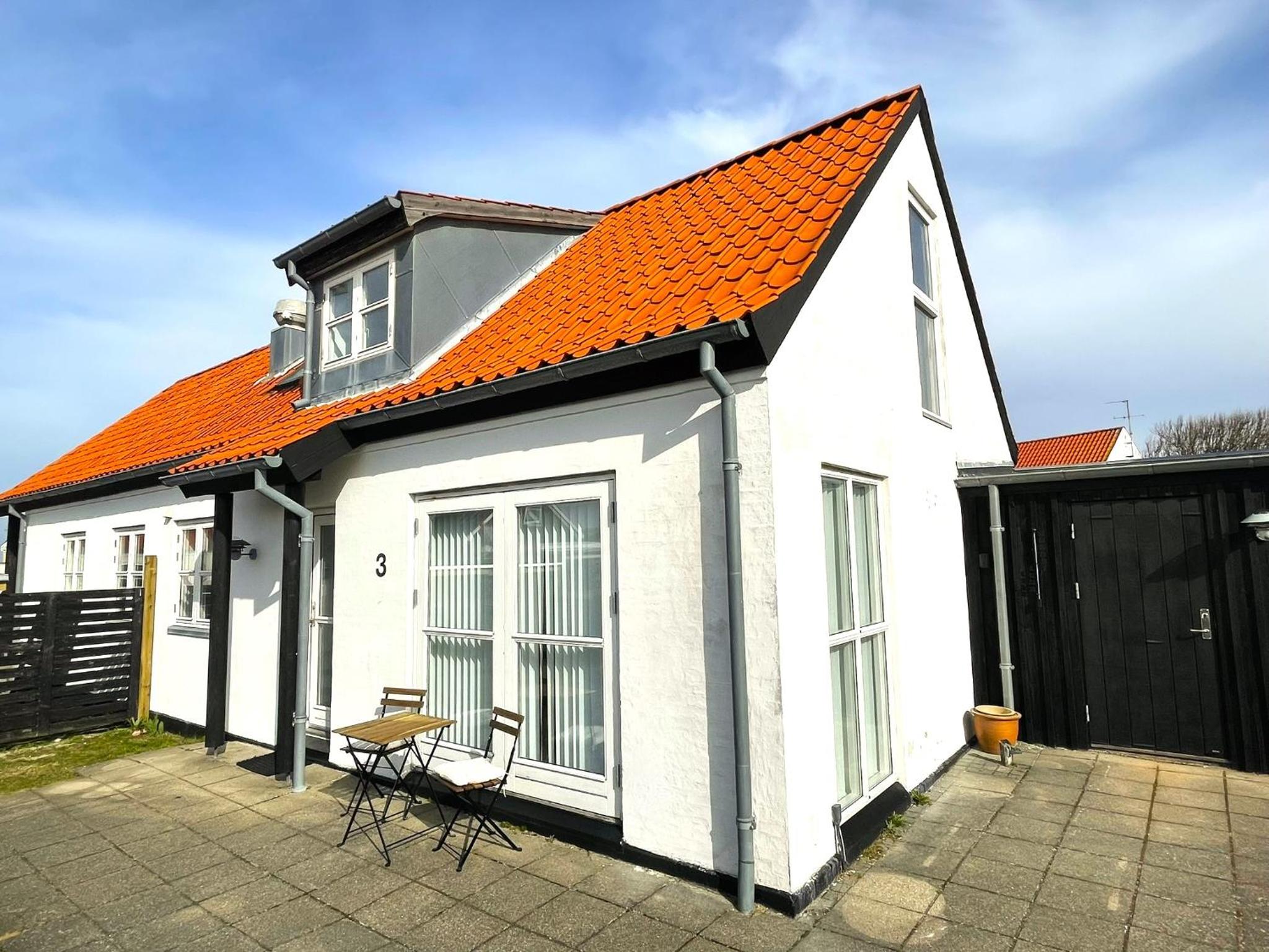 Byhus centralt på Læsø