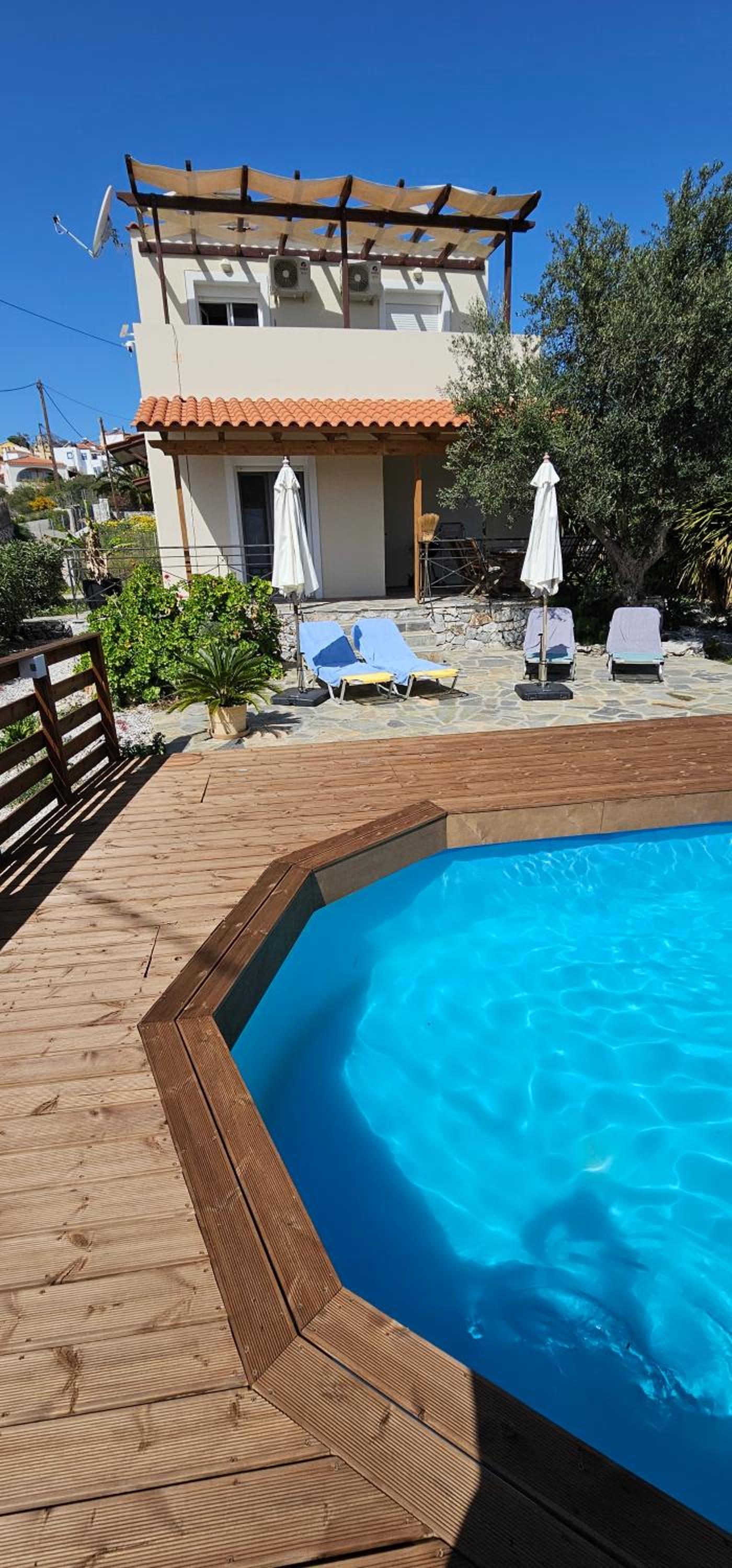 Seaview Villa Christina in Kefalas view 5
