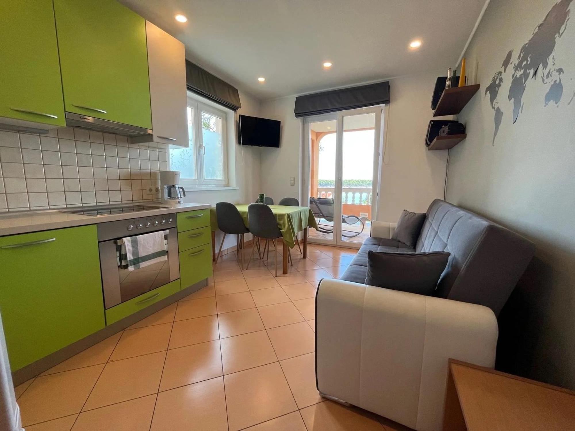 Wohnung Diana Percinic en Rab — kitchen