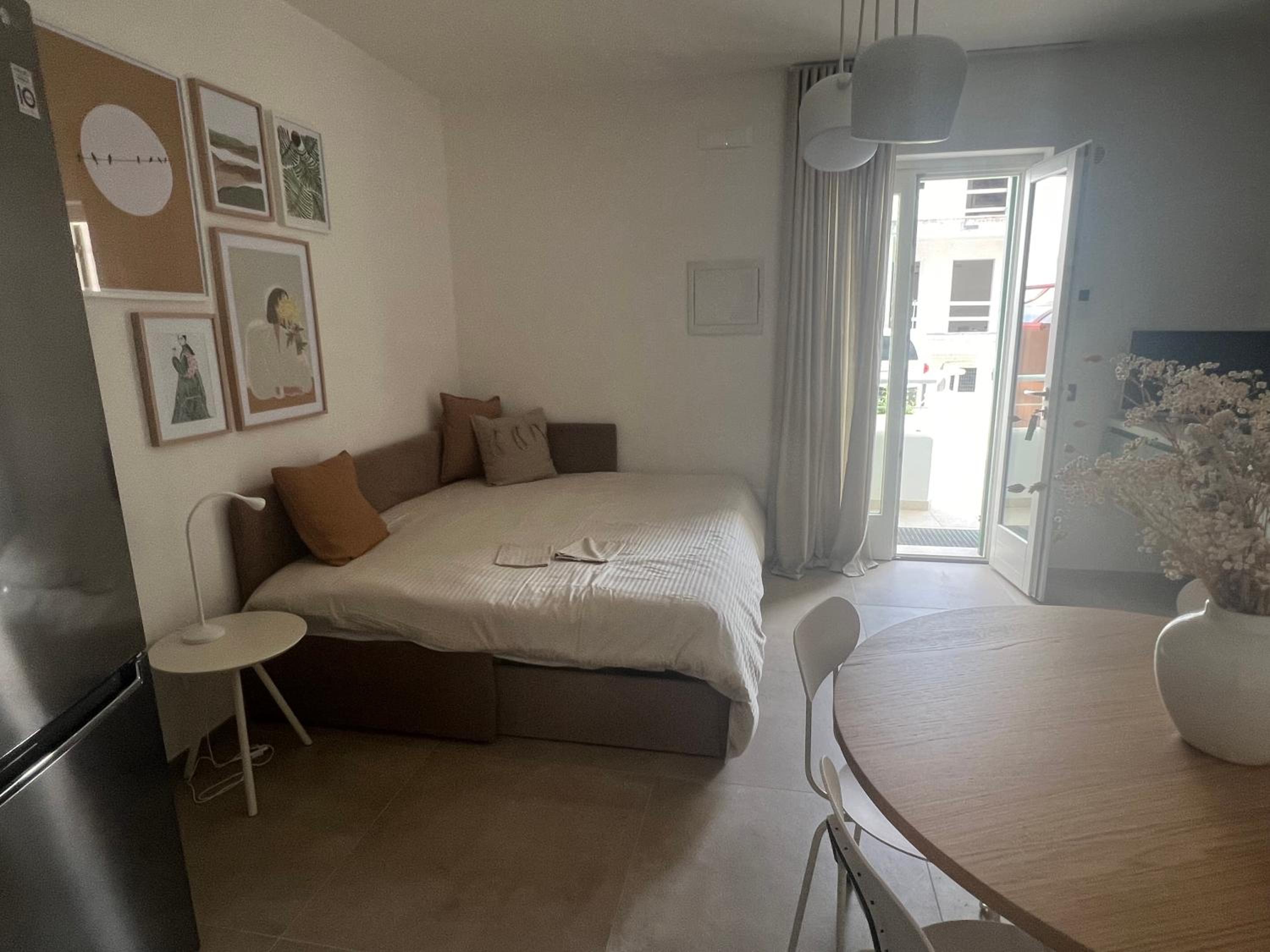 Beim Franco en Polignano a Mare — hotel room
