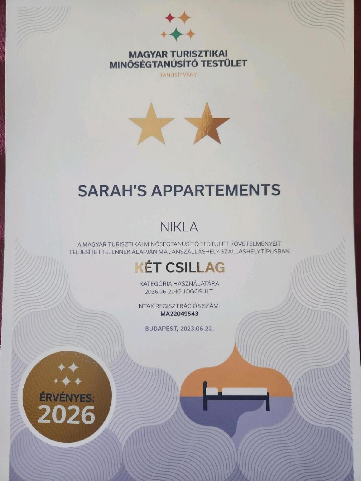 Sarah,s Appartements