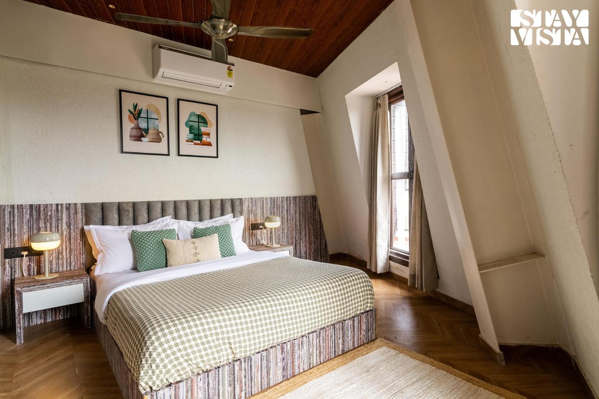 StayVista's Cerenity Castle - Lakeside Haven with Hill-View, Terrace & Indoor Entertainment view 5