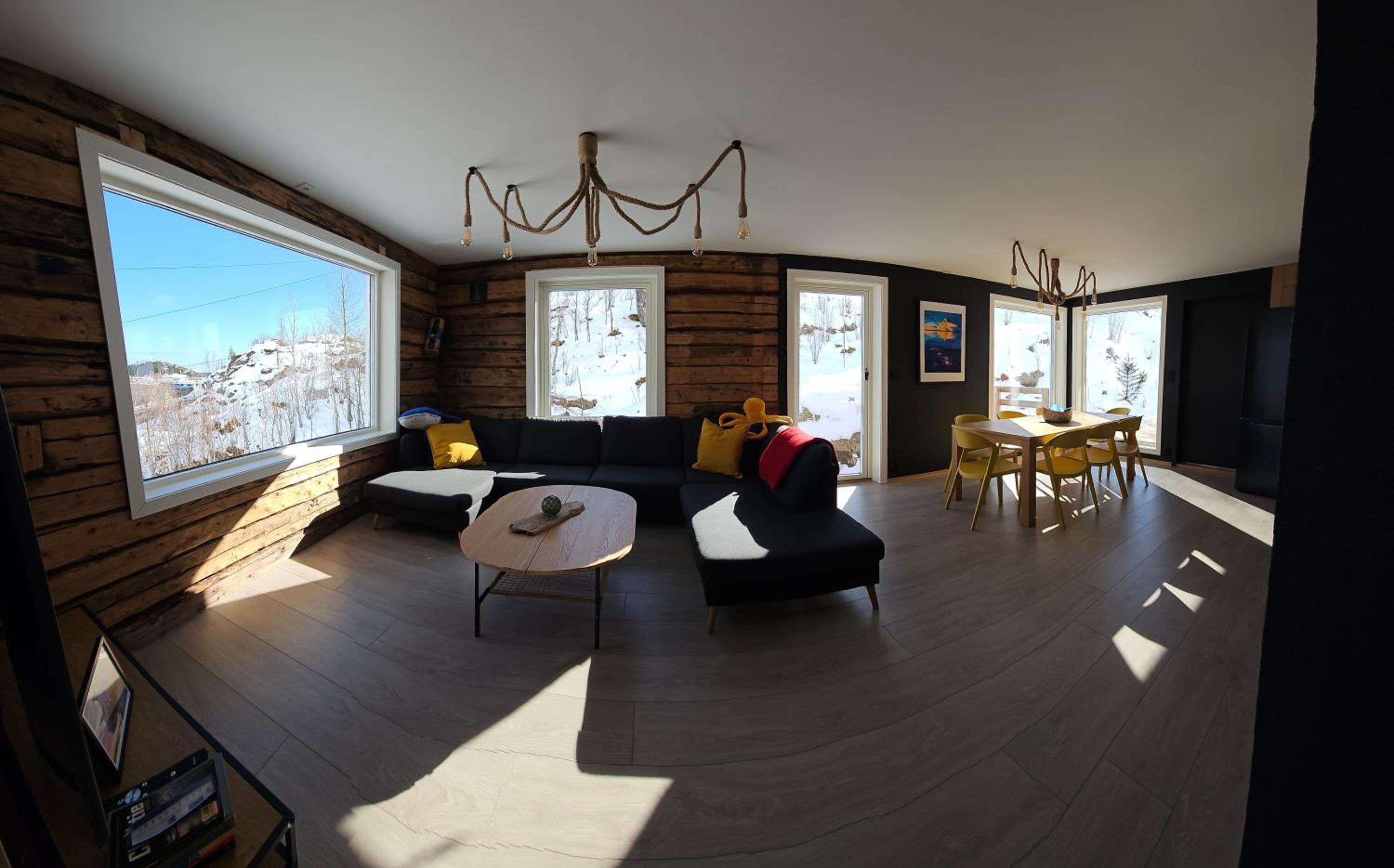 Lofoten Finnhavn Øvre - Panoramic view