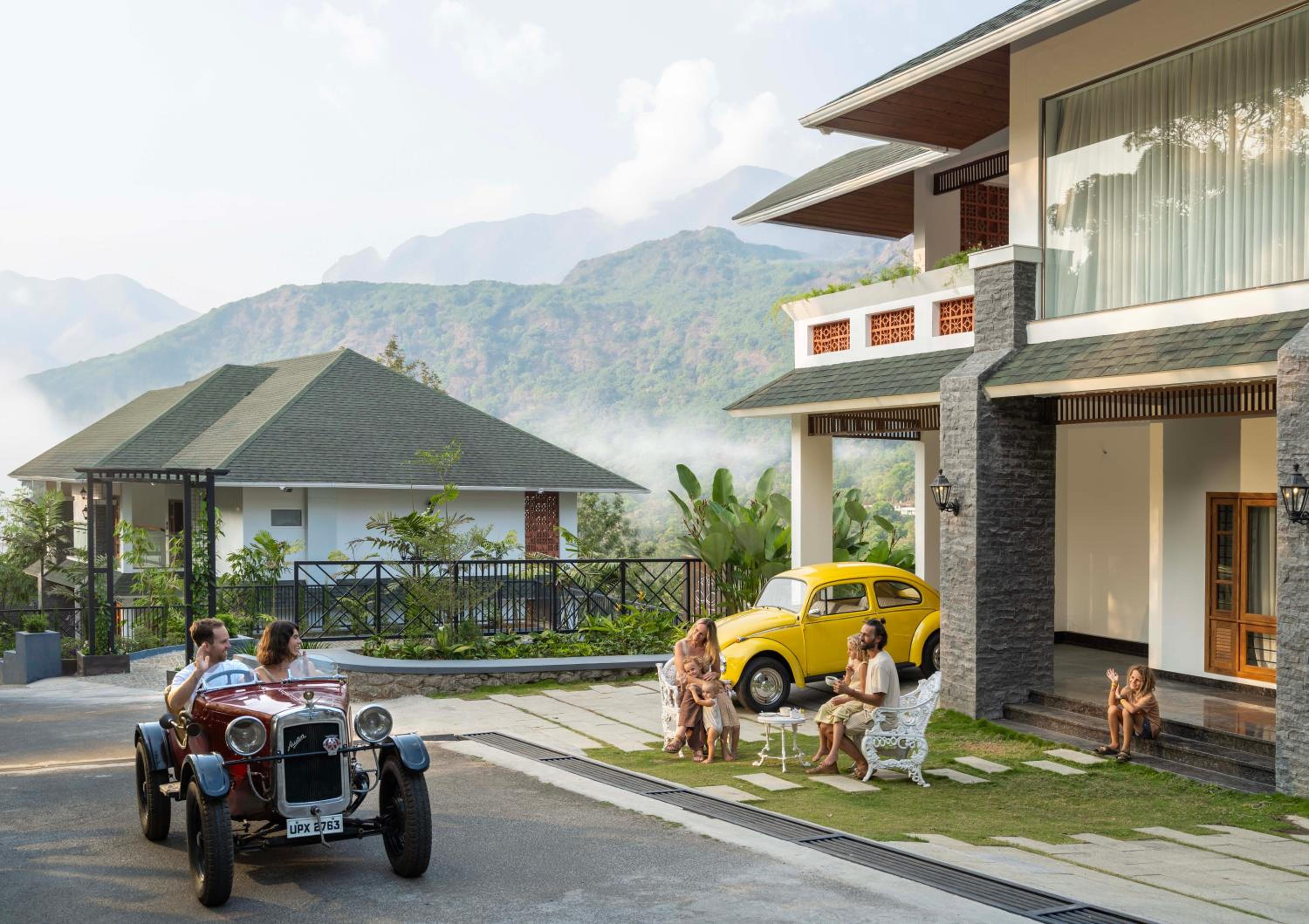 The Grand Cliff Munnar Five Star Classified Resort in Munnar, Kerala, Viripara
