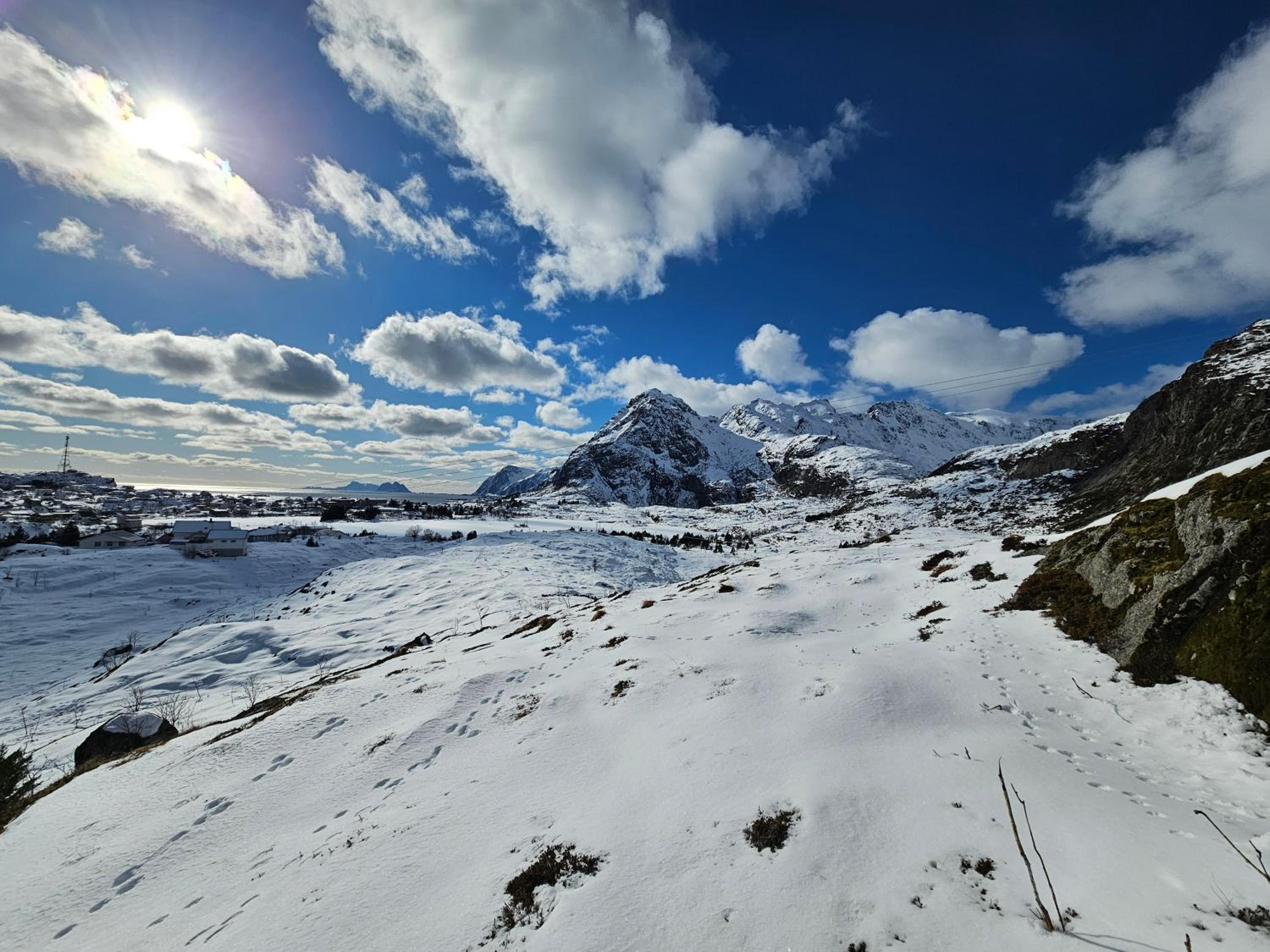 Lofoten Finnhavn Øvre - Panoramic view