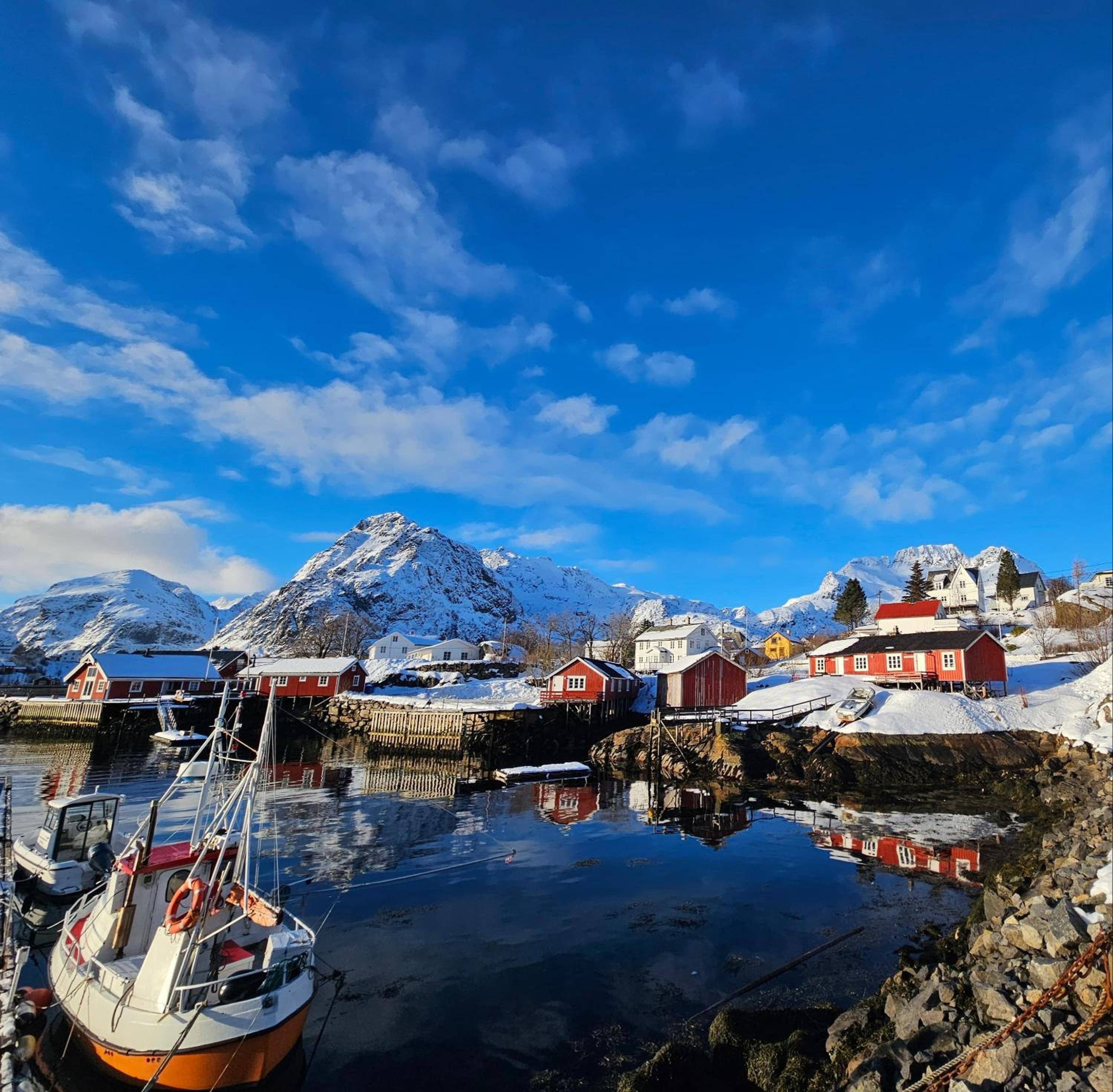 Lofoten Finnhavn Øvre - Panoramic view