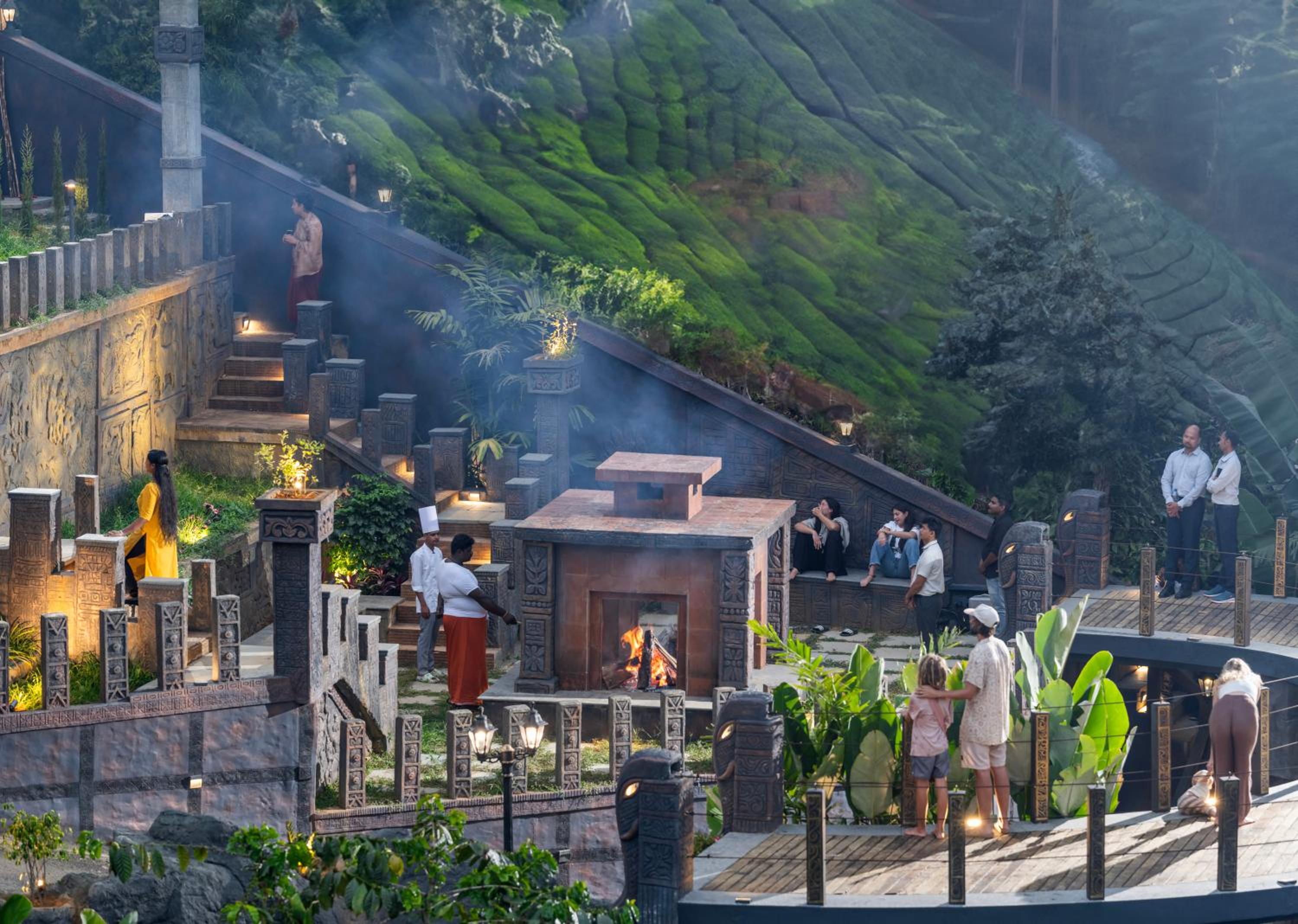 The Grand Cliff Munnar Five Star Classified Resort in Munnar, Kerala, Viripara