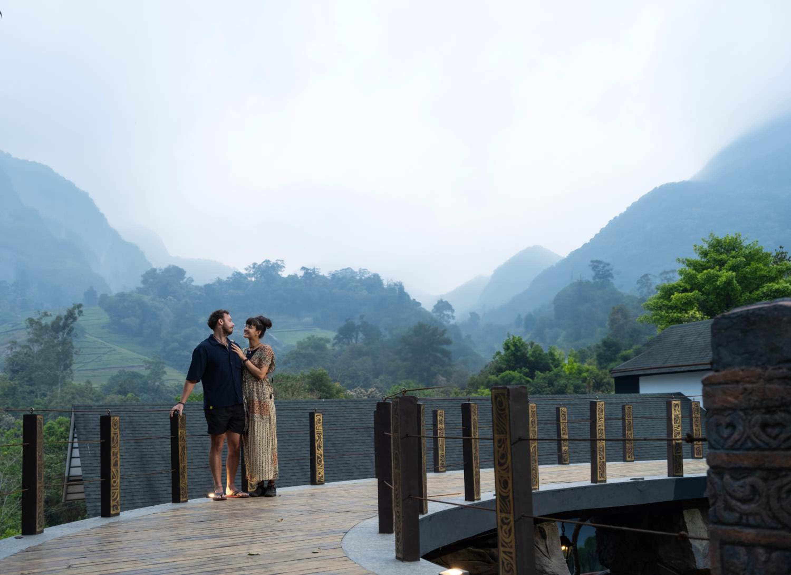 The Grand Cliff Munnar Five Star Classified Resort in Munnar, Kerala, Viripara