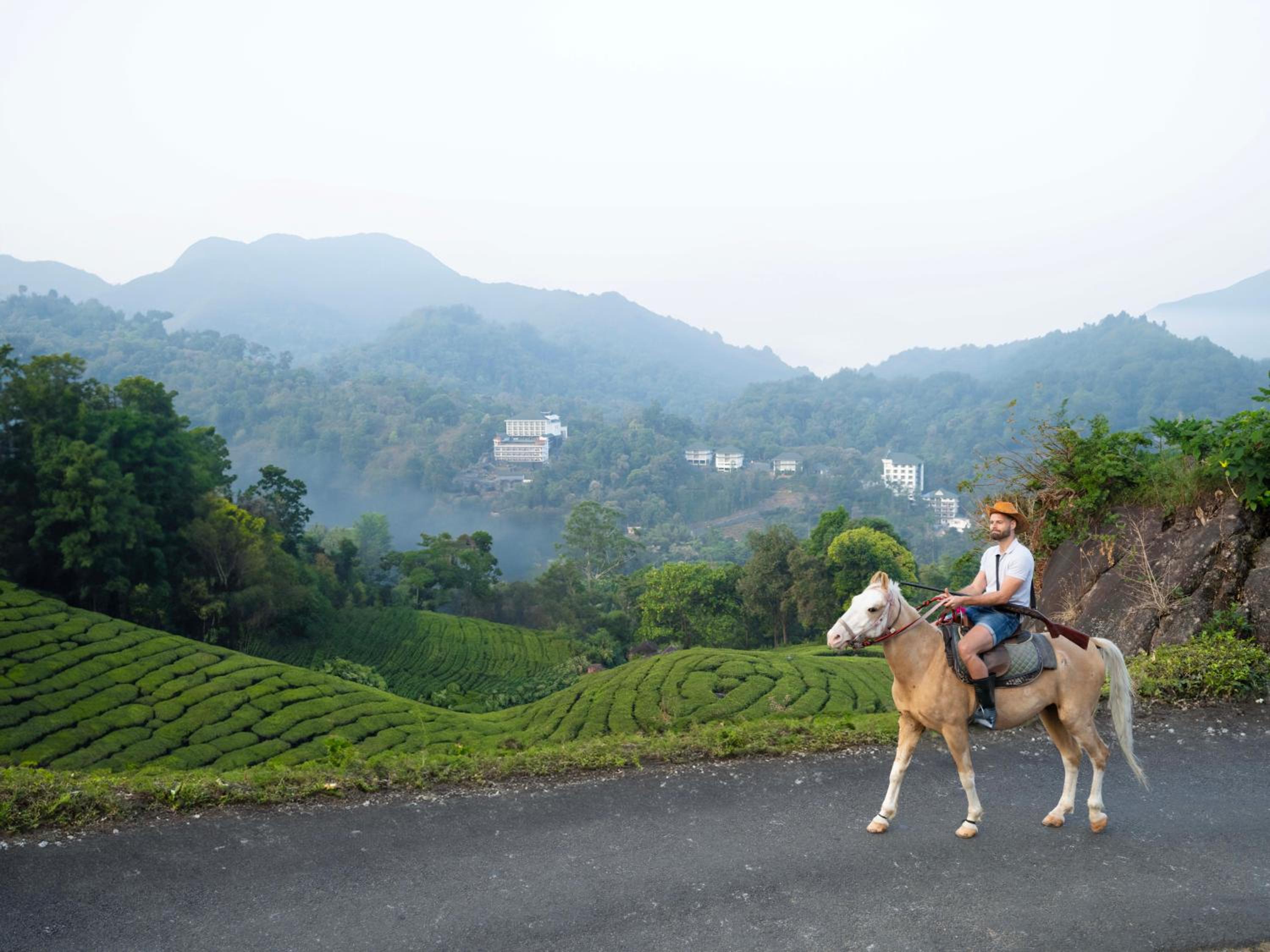 The Grand Cliff Munnar Five Star Classified Resort in Munnar, Kerala, Viripara