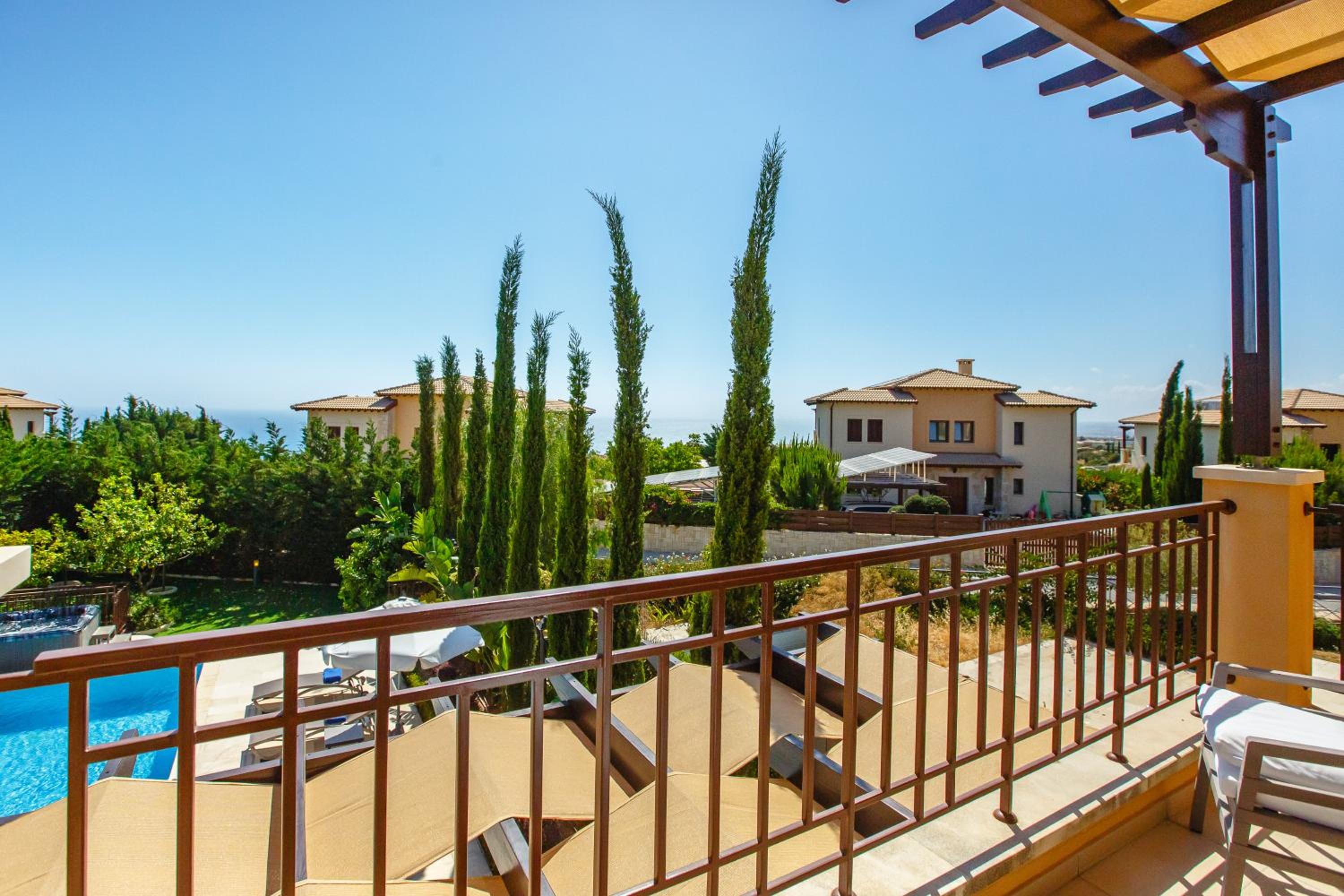 Luxury Elite Villa AJ04 complete with a private, climate controlled pool and a relaxing outdoor Jacuzzi, Aphrodite Hills Resort