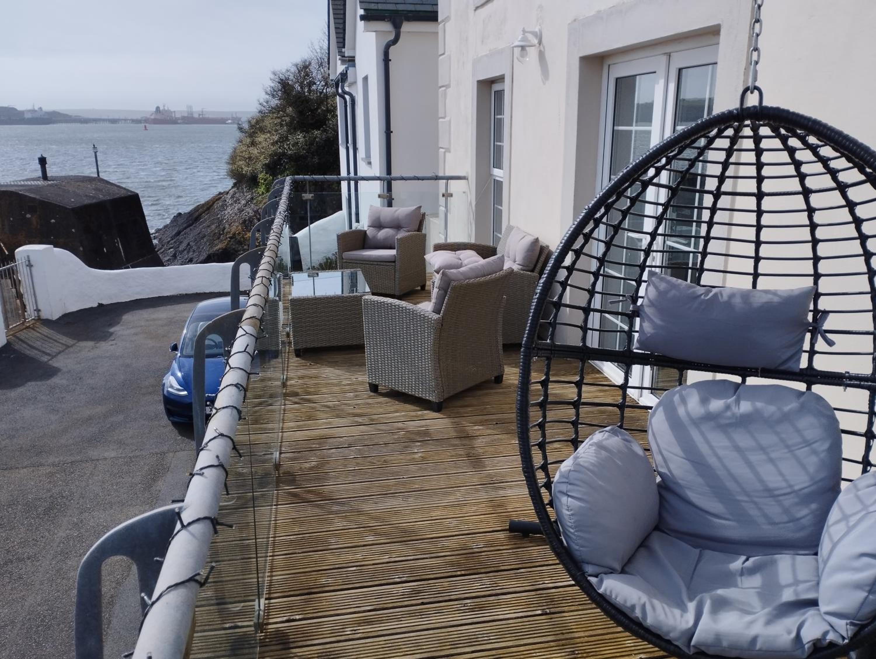 Milford Haven Waterfront Location, Balcony, Sea Views view 3