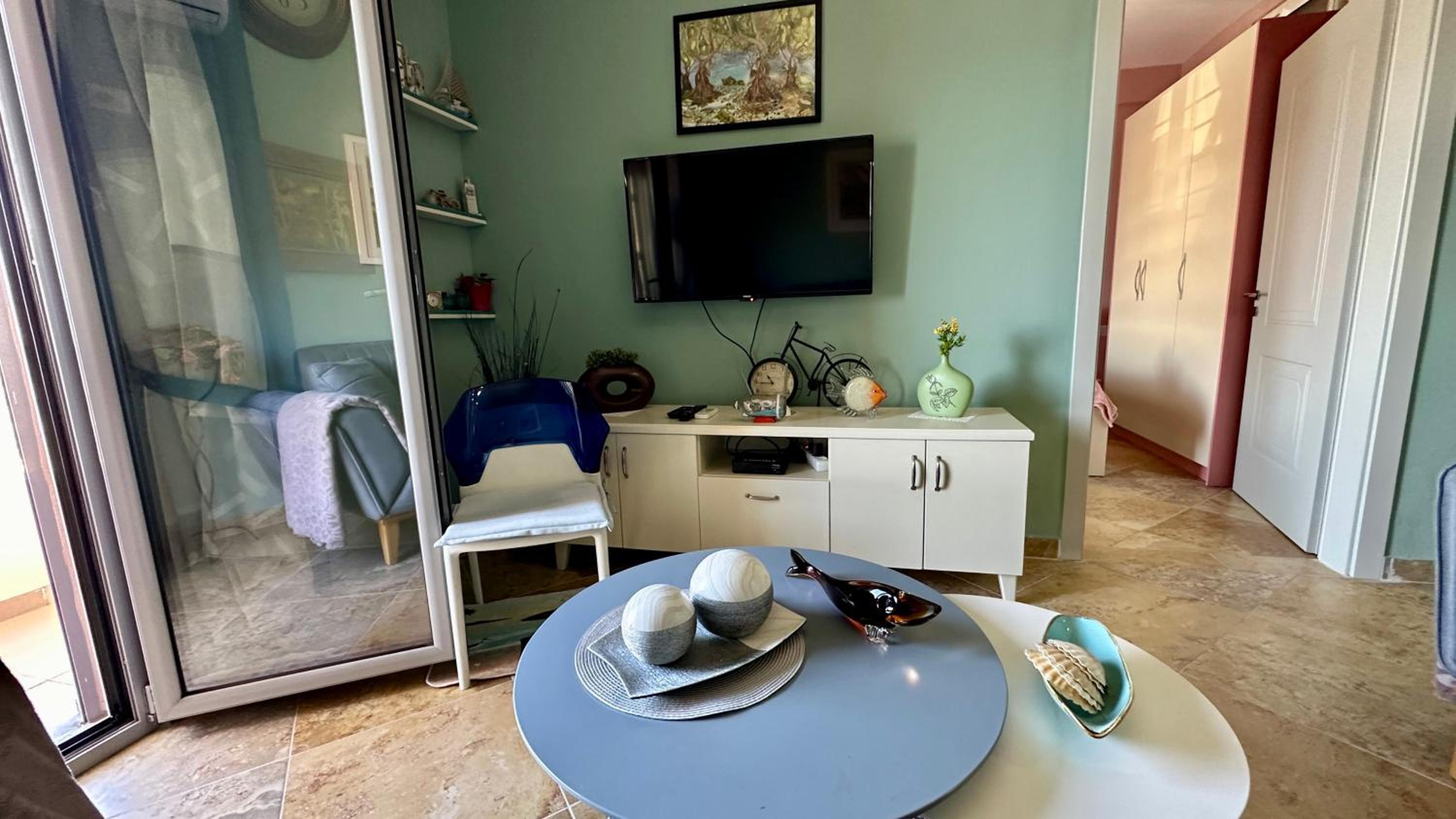 Beach front apartment