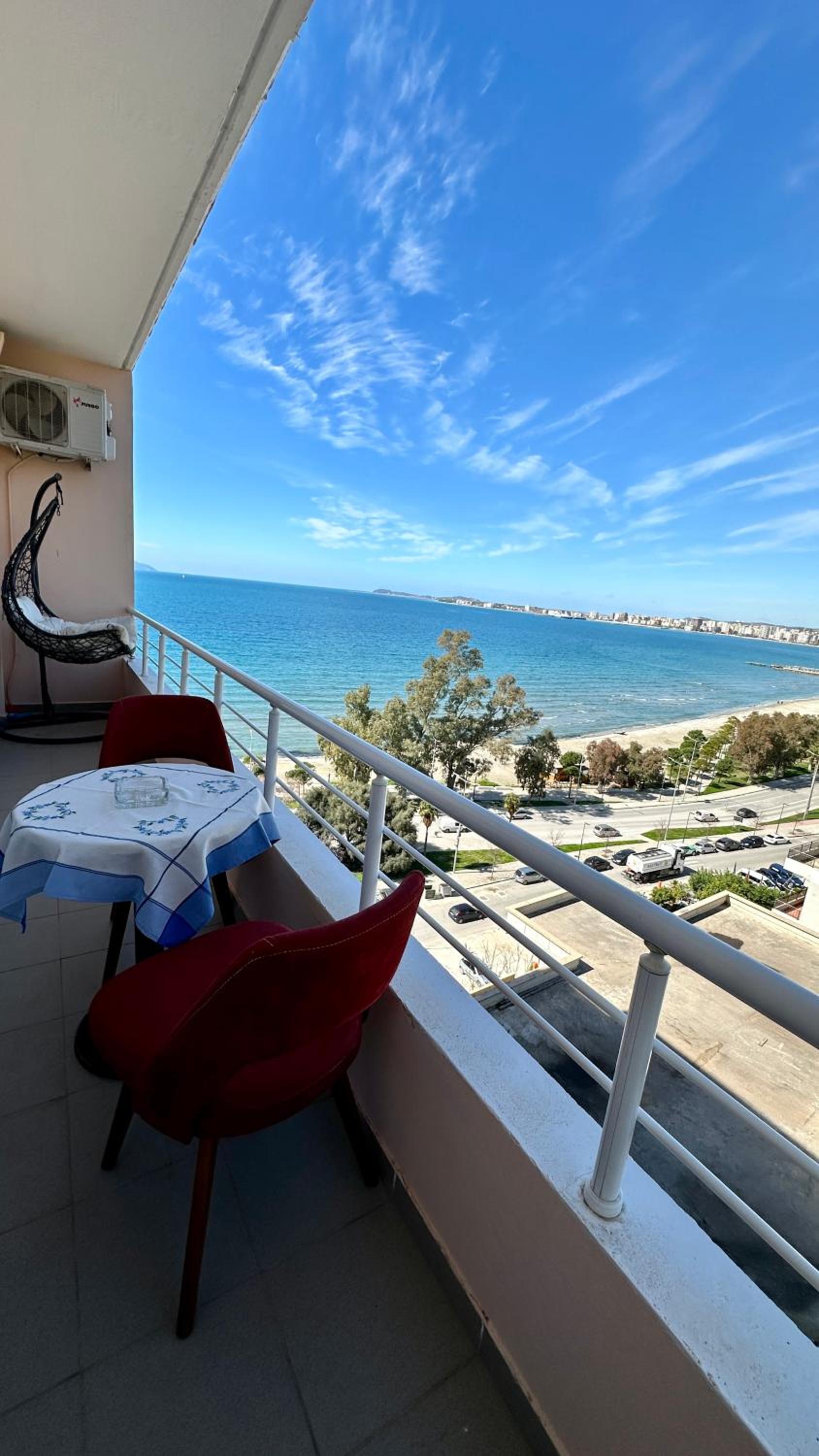 Beach front apartment