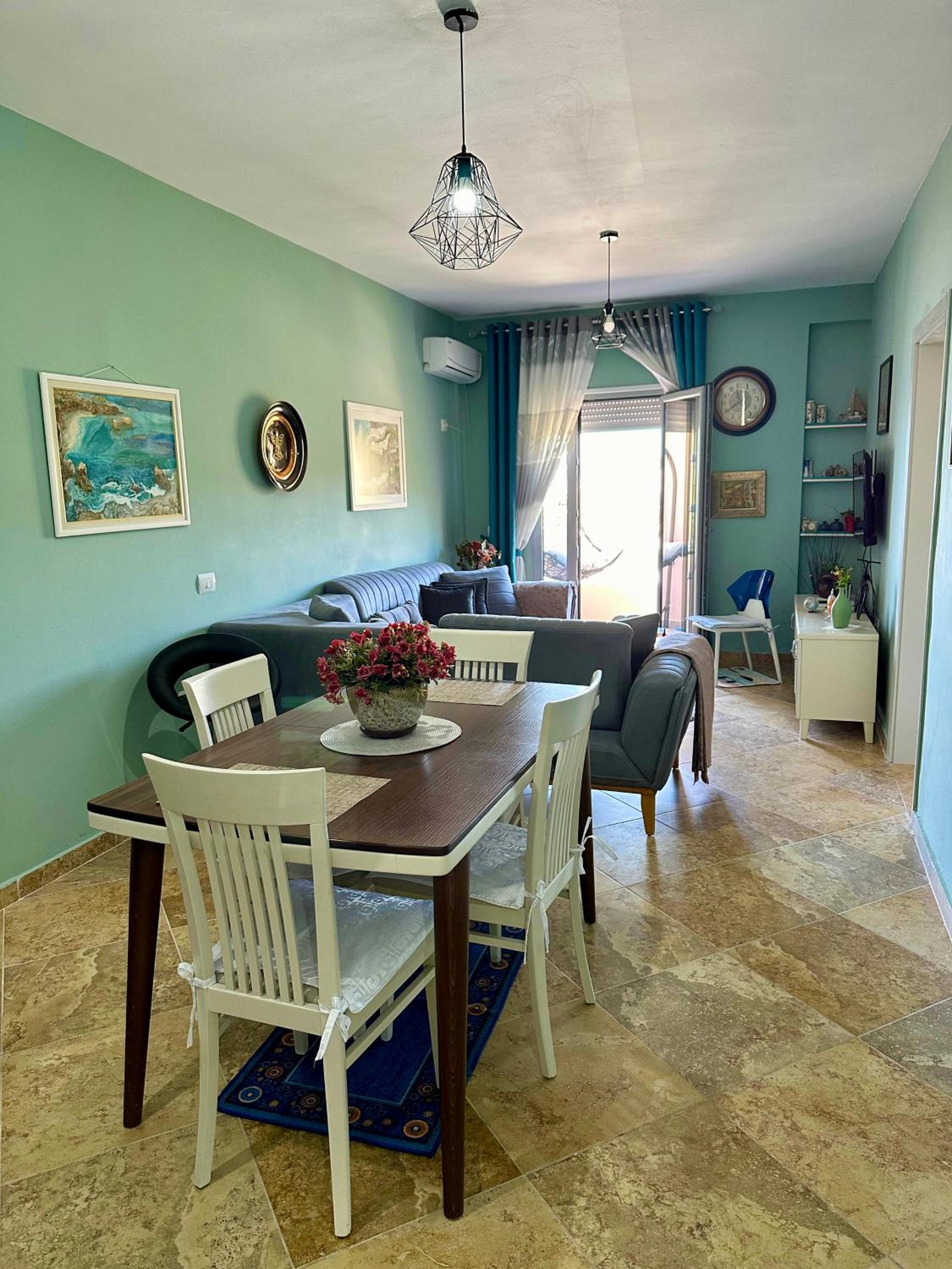 Beach front apartment