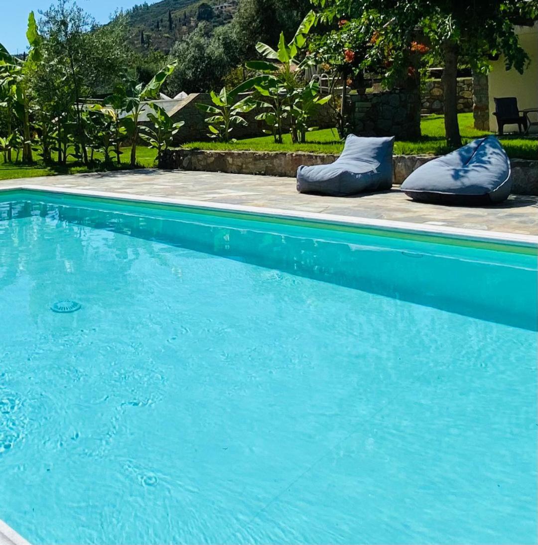Cottage & private swimming pool view 5