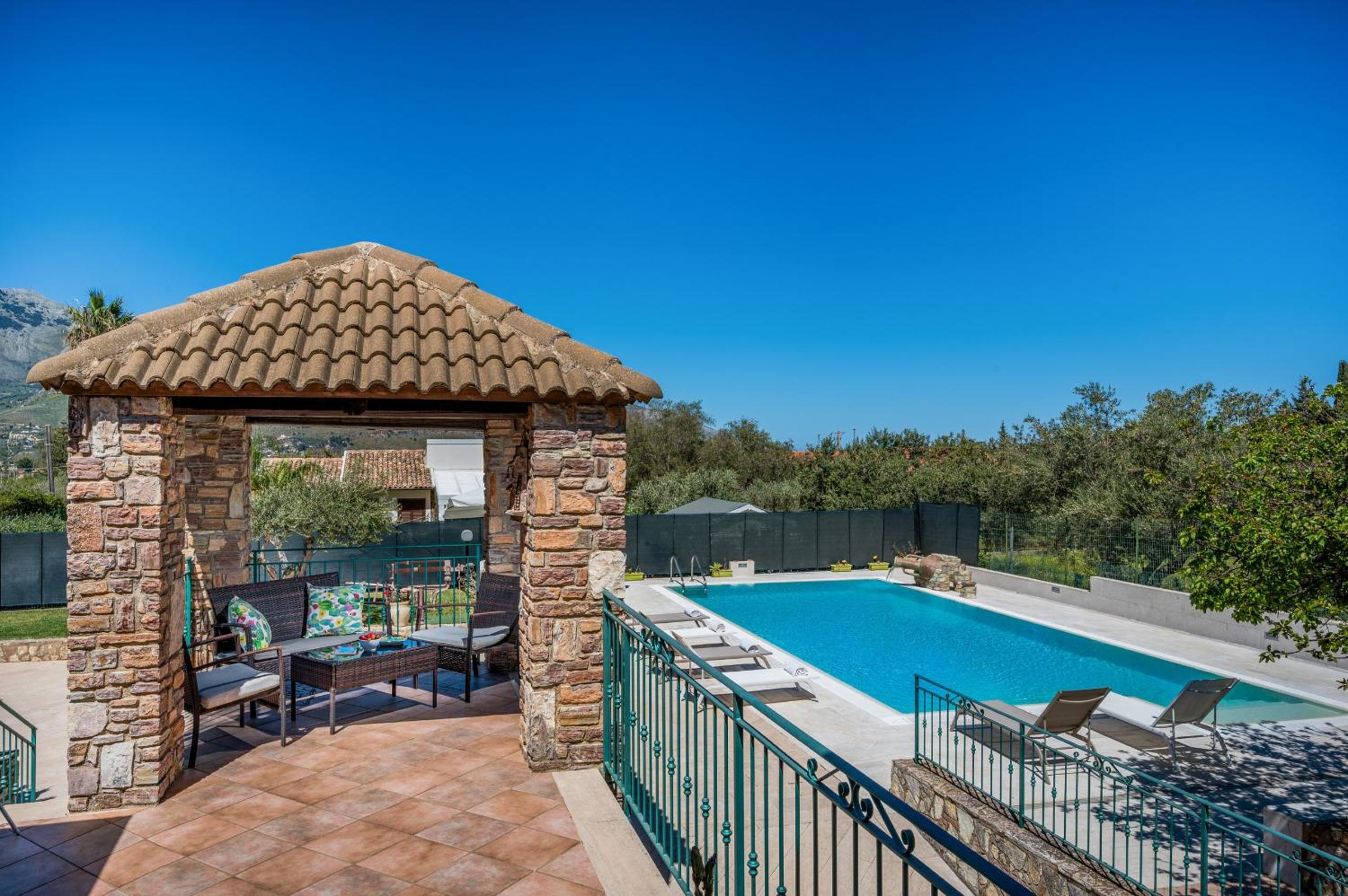Villa Miceli en Scopello — recepcion & lobby