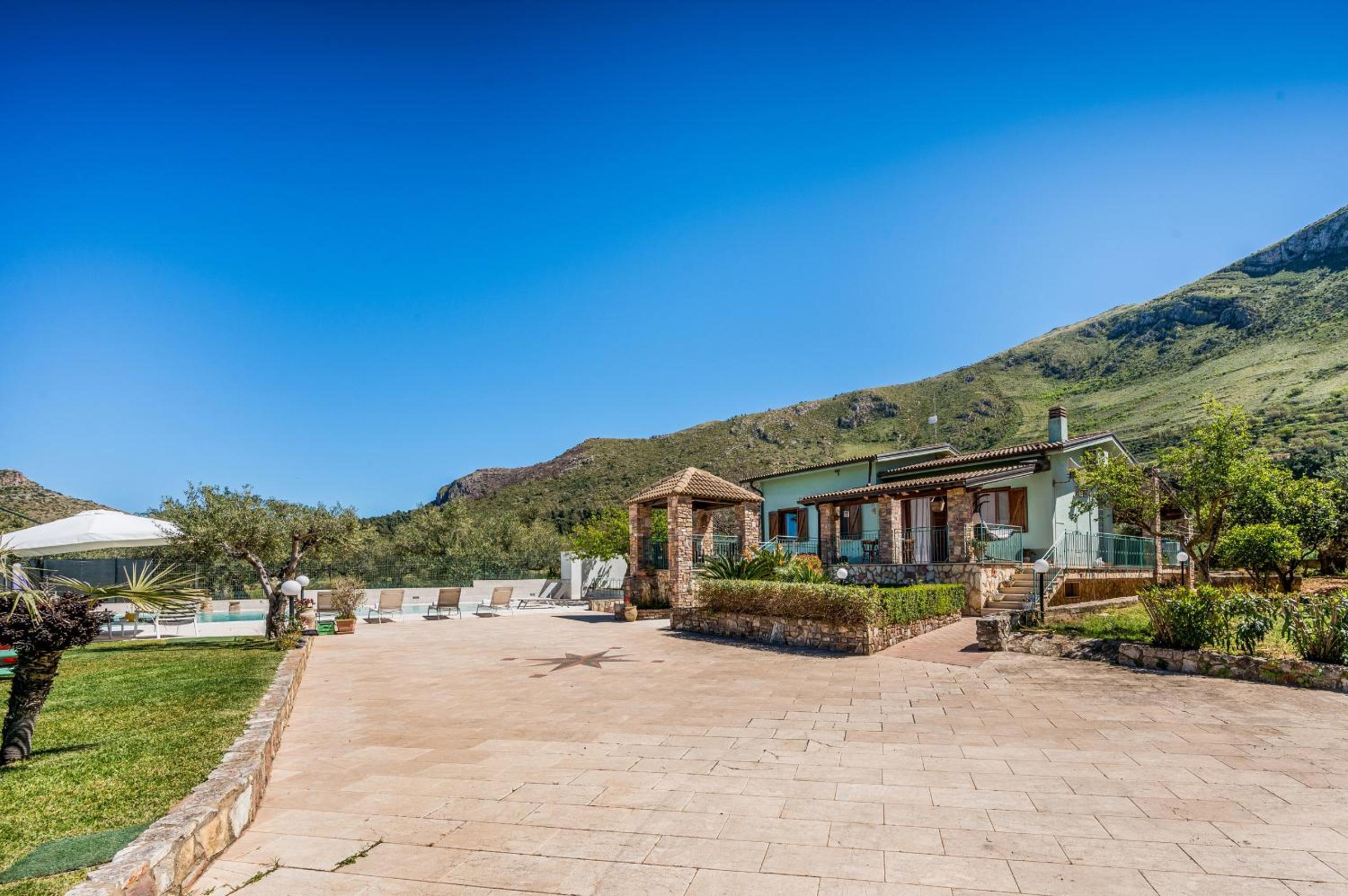 Villa Miceli en Scopello