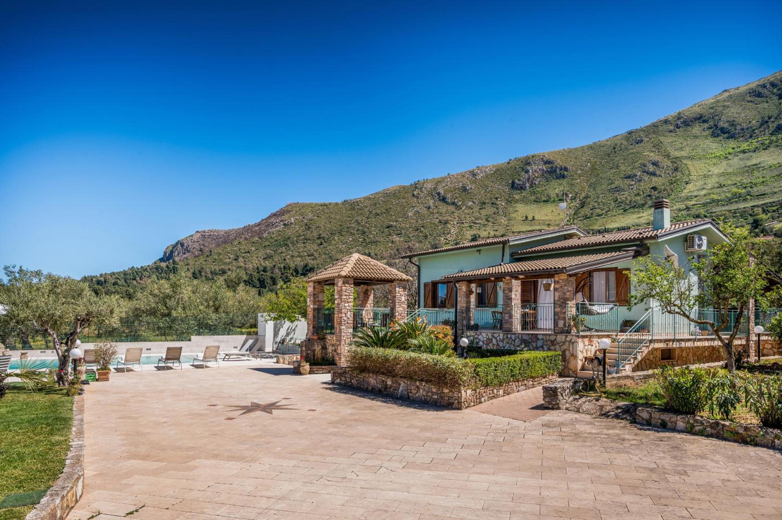 Villa Miceli en Scopello