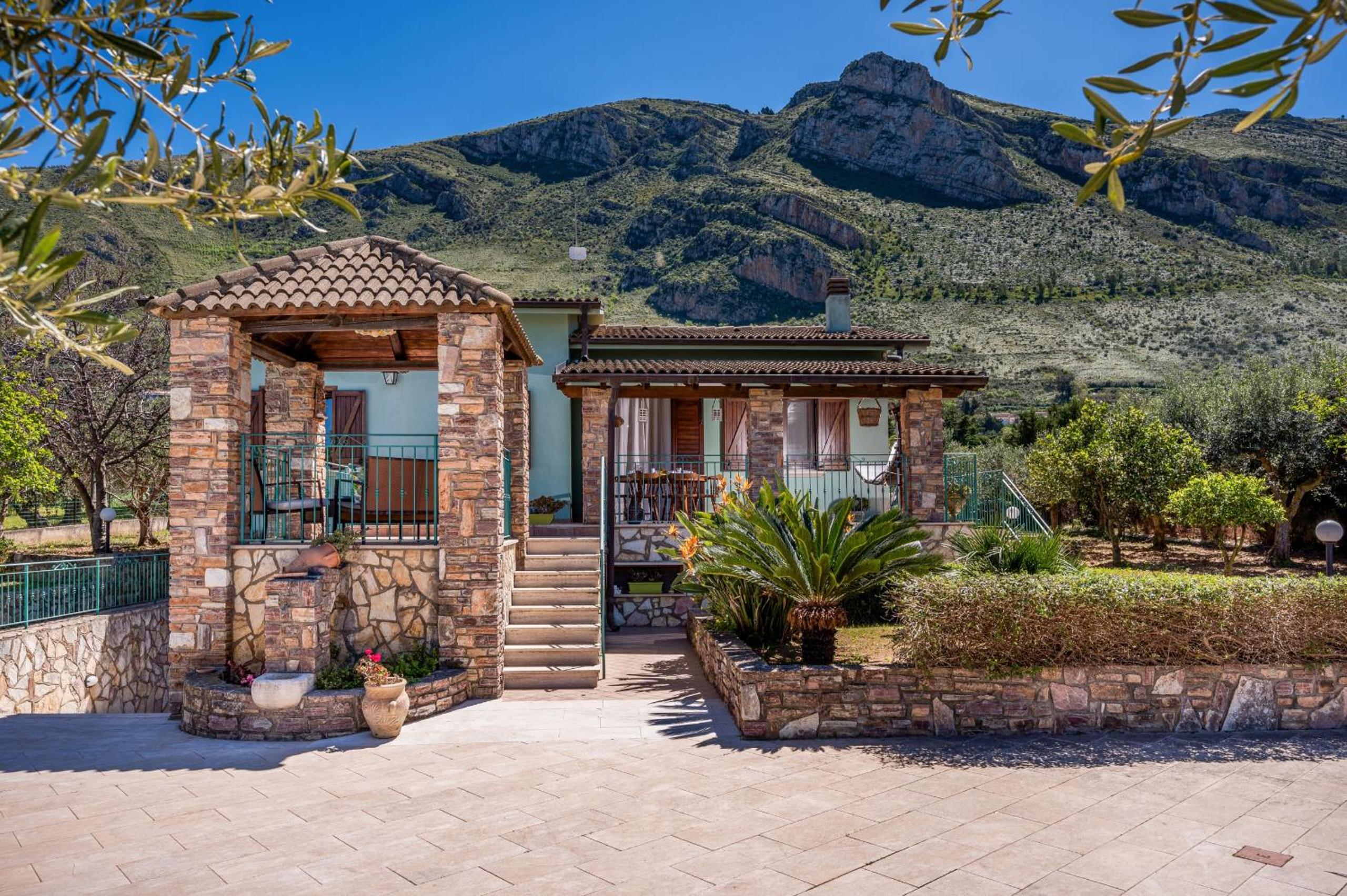 Villa Miceli en Scopello
