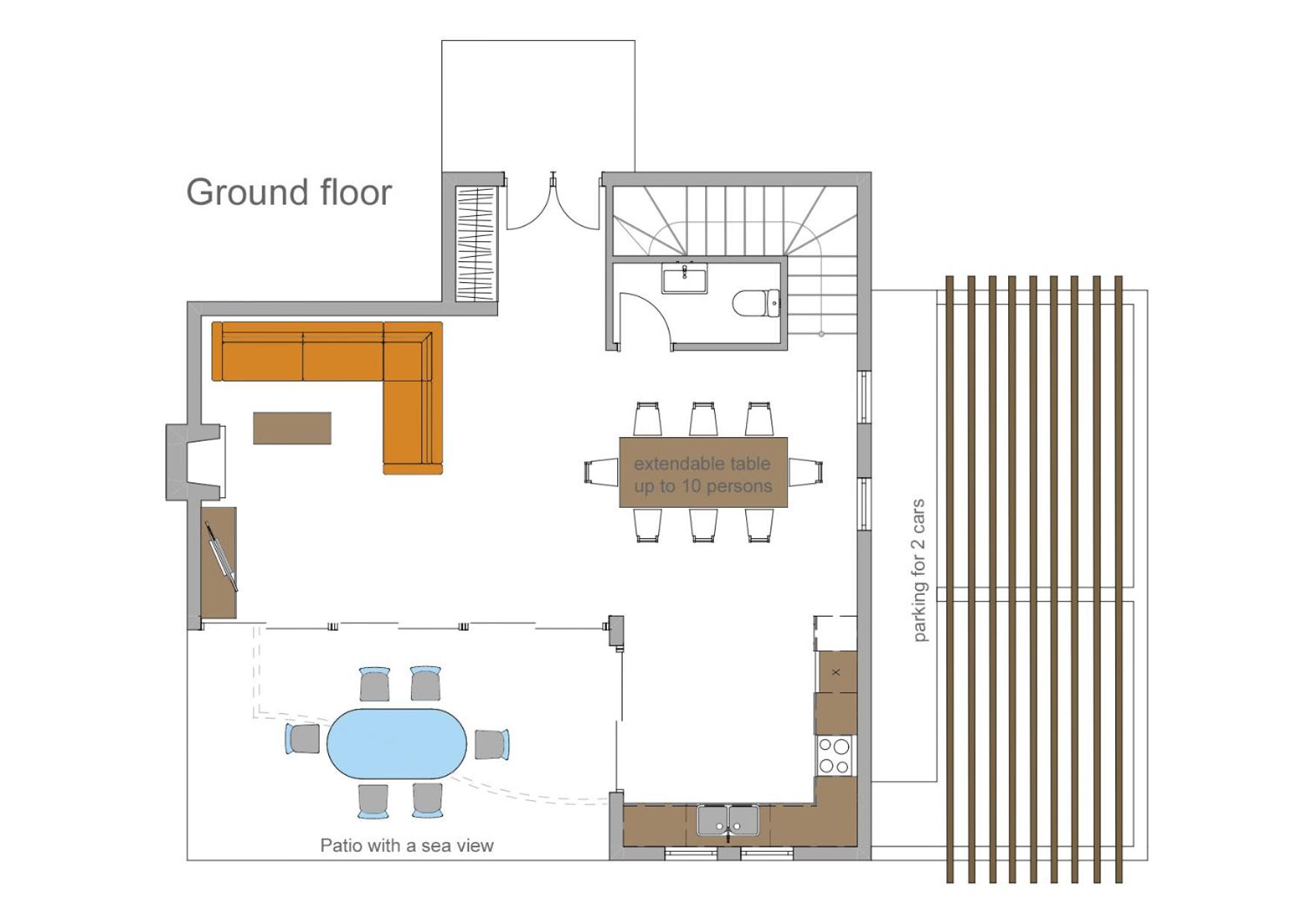 Villa Marina in Ayia Thekla with Heated Pool