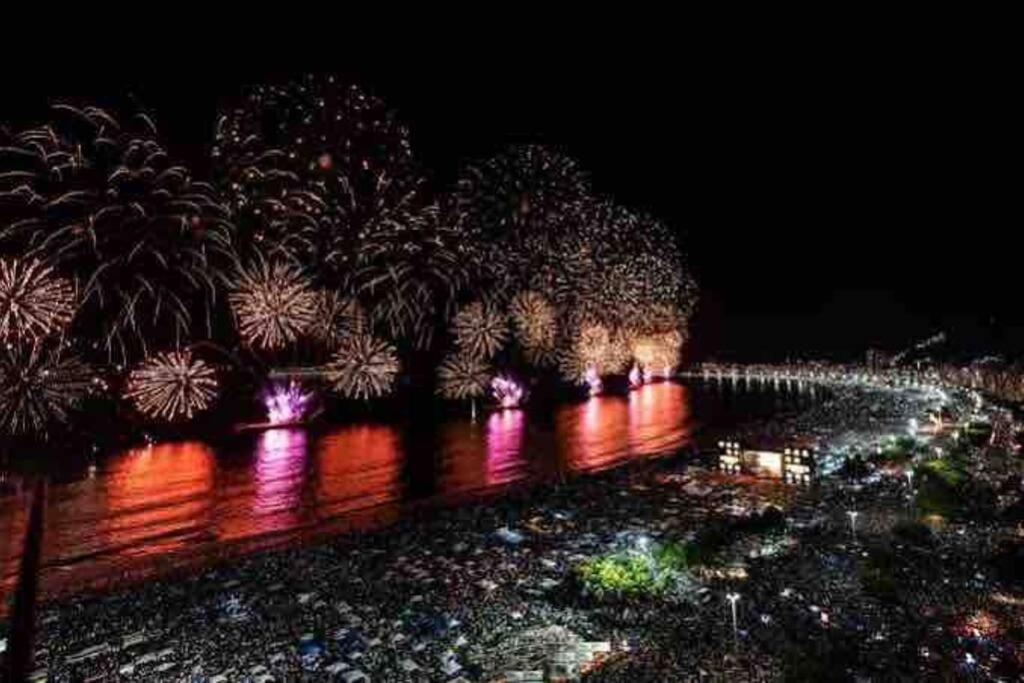 Copacabana on the beach with a beautiful view!