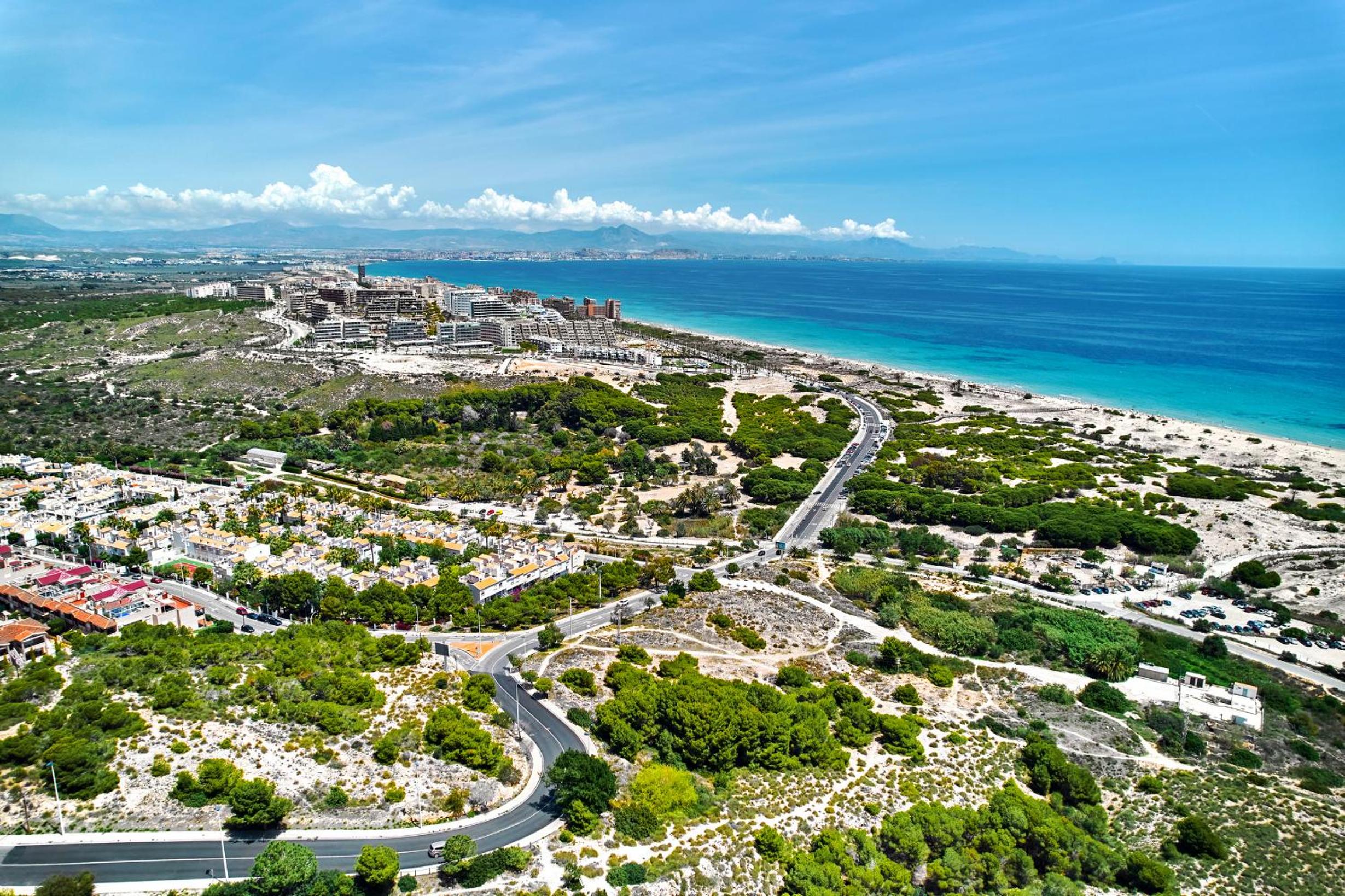 Playa Carabassi Sea View Apartment in Gran Alacant, Large Terrace
