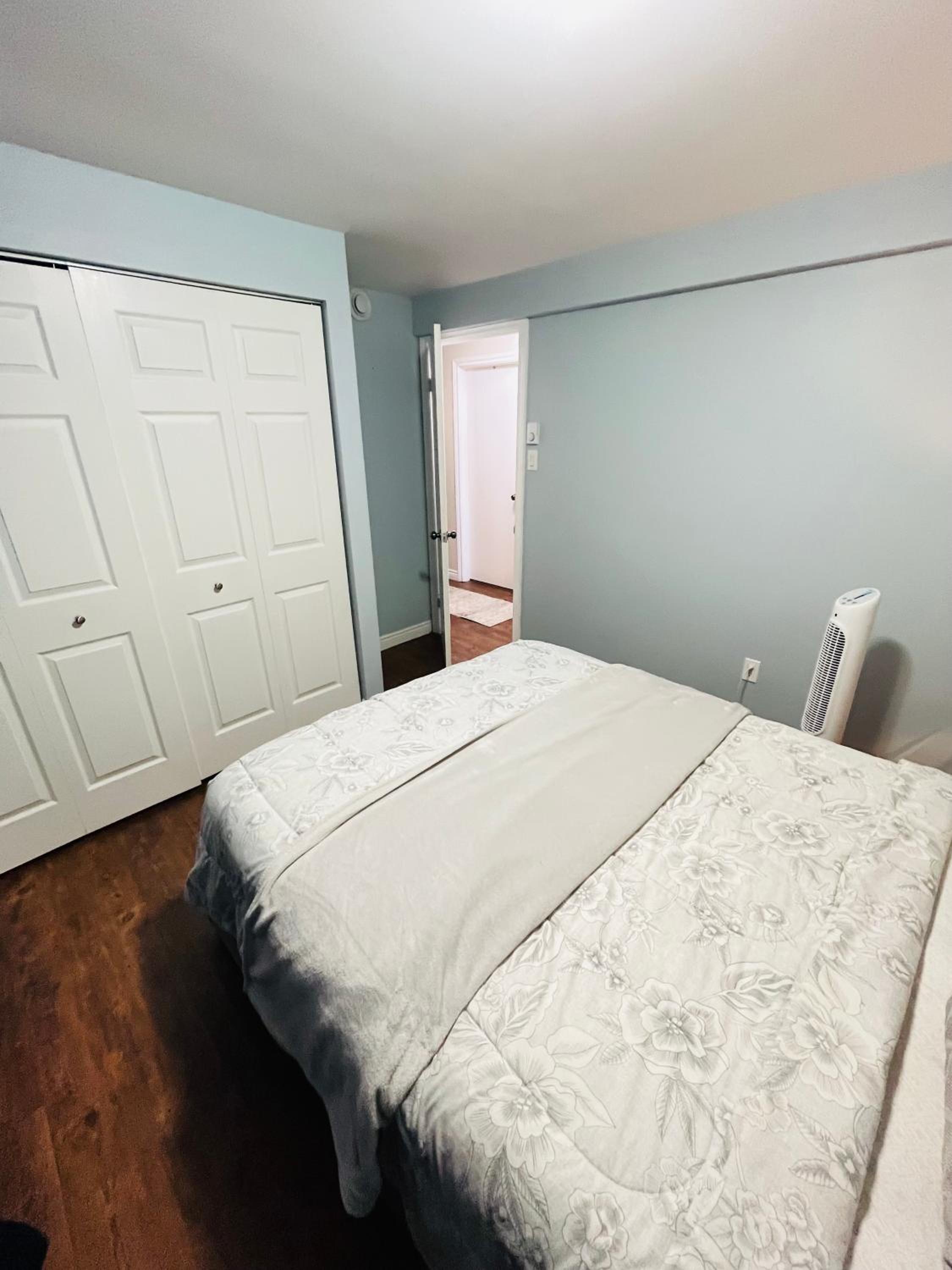 Basement unit with 2 bedrooms, bath and living area