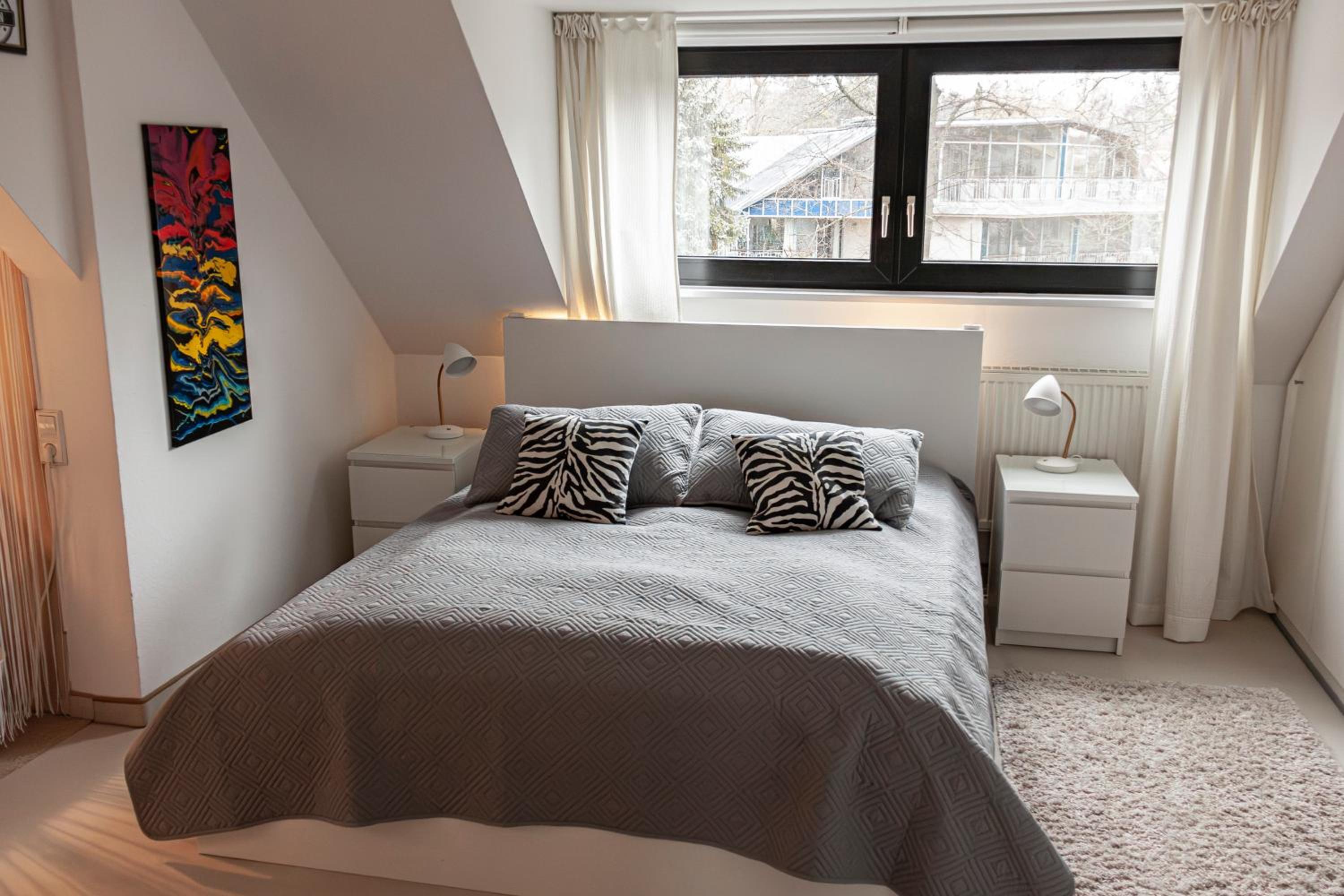 Zentrale Wohnung im Grünen!