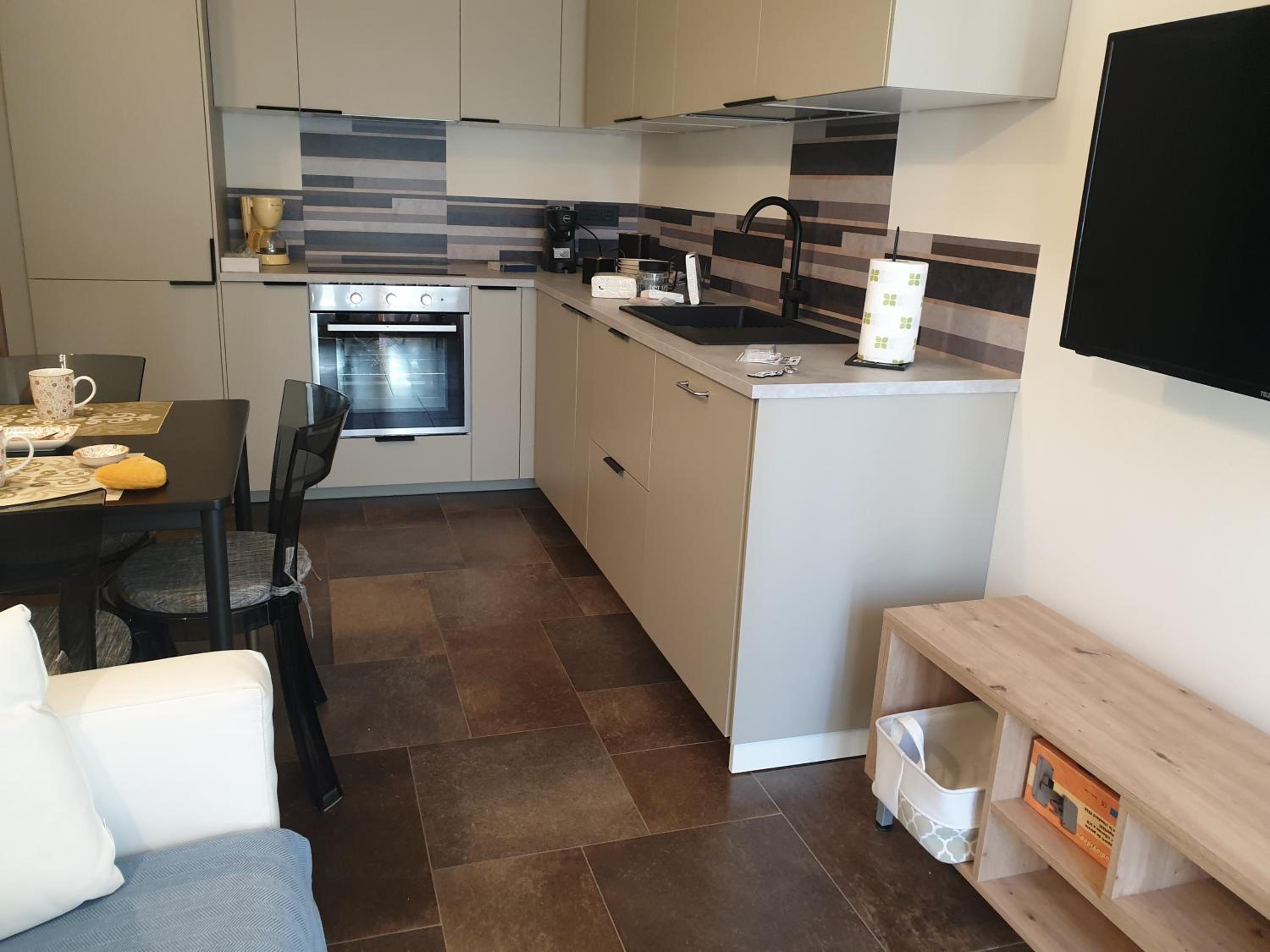 Il Rosone en Tirano — kitchen
