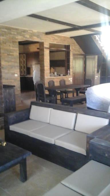 Private villa at a gated community