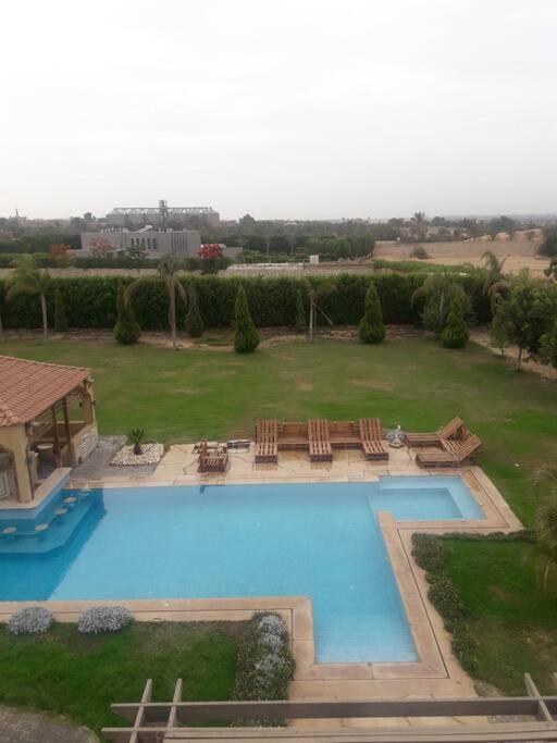 Private villa at a gated community