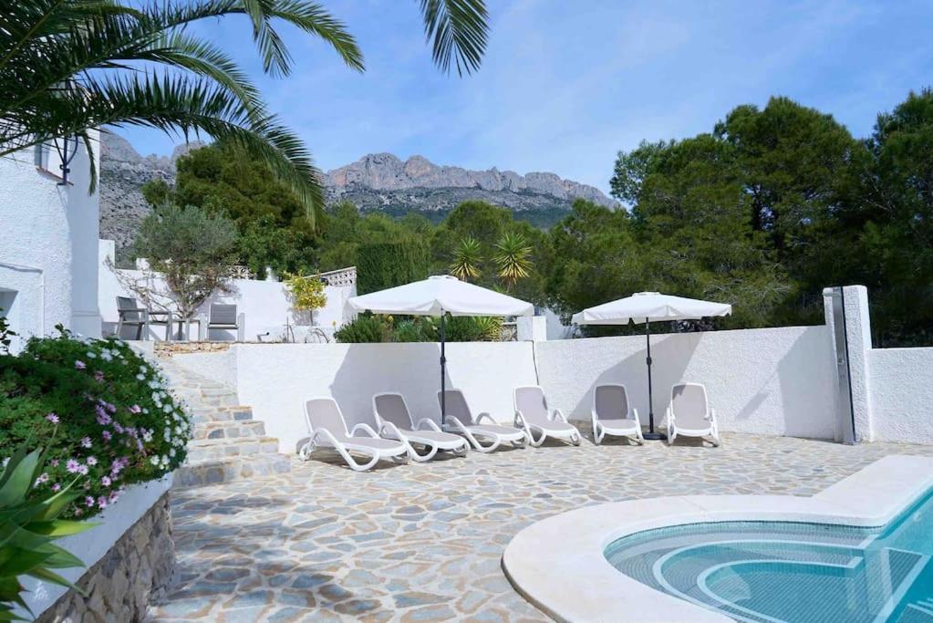 Villa with spectacular vieuw and swimmingpool.
