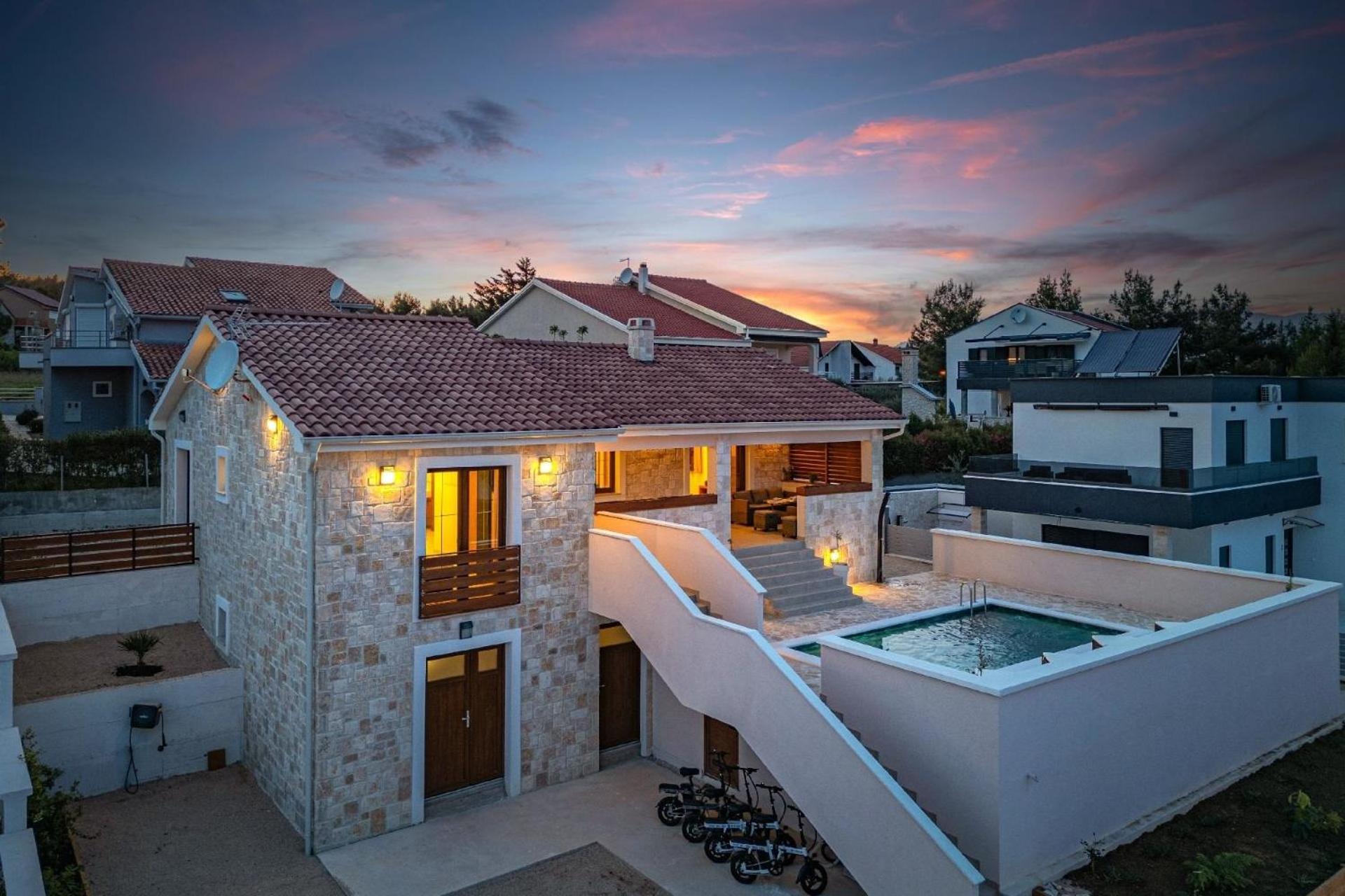 Ferienhaus in Pridraga mit Privatem Pool